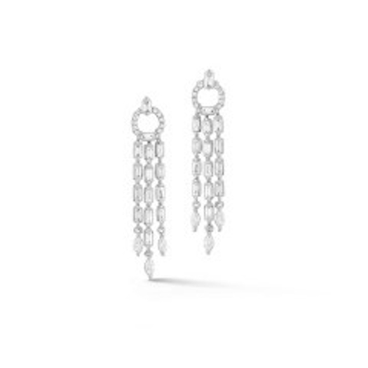 Vertical 14K Drop Earrings