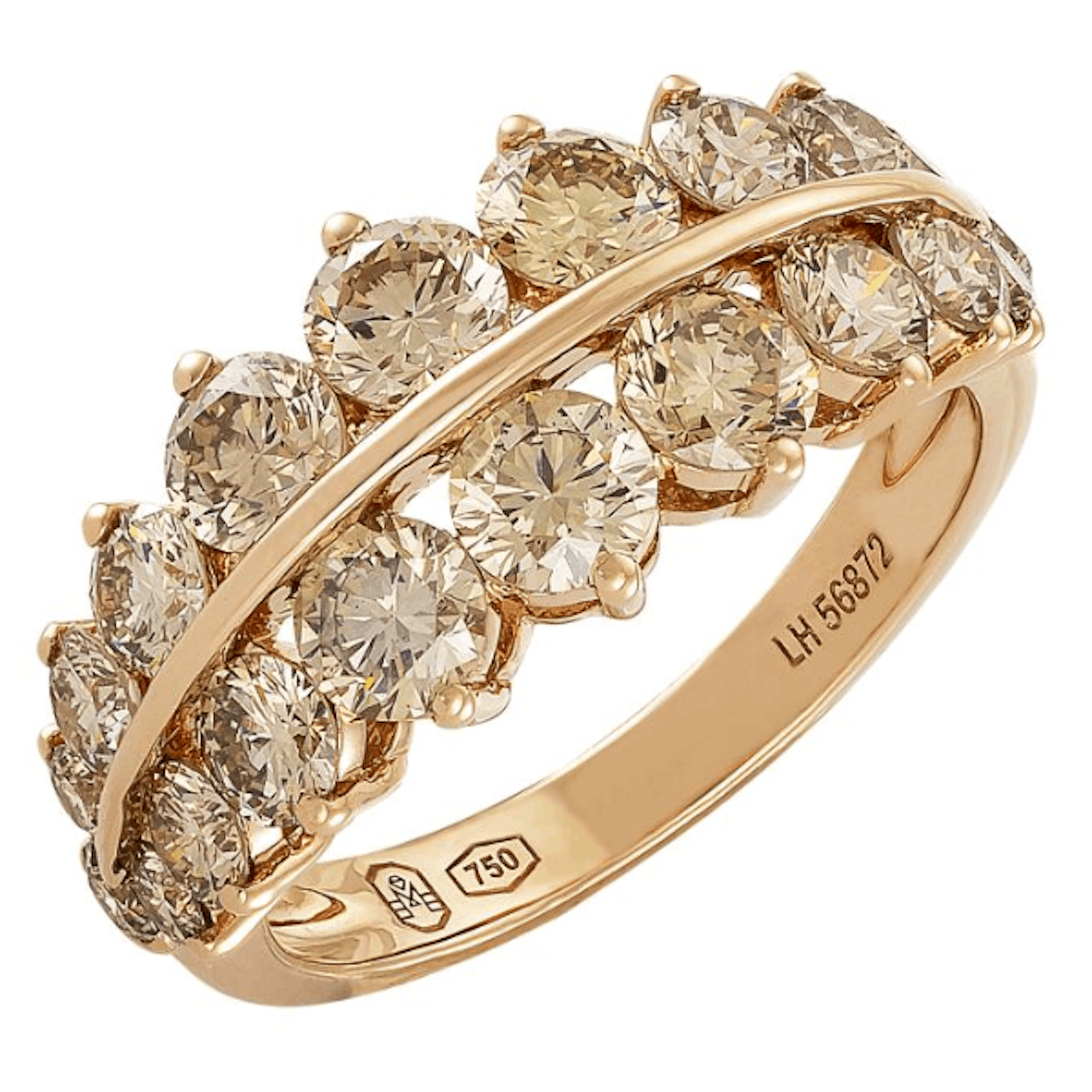 Vertical Gemini Ring