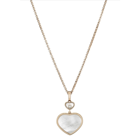 Vertical Happy Hearts Pendant