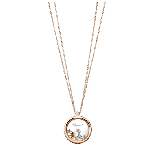 Vertical Happy Diamond Pendant 2375