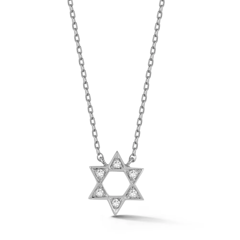 Vertical Diamond Pendant 16