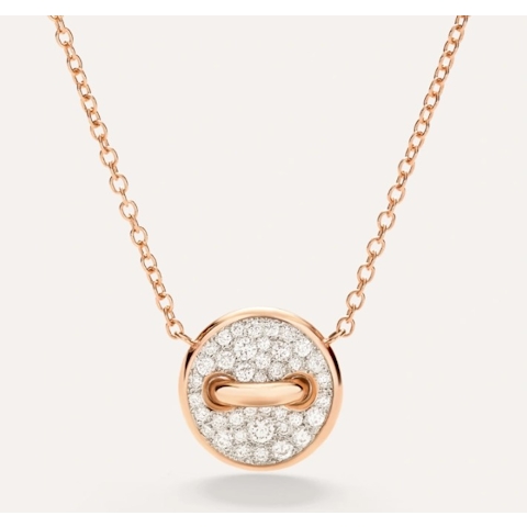 Vertical Diamond Pendant