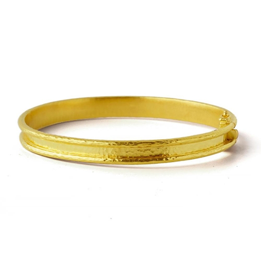 Vertical Hammered Bracelet