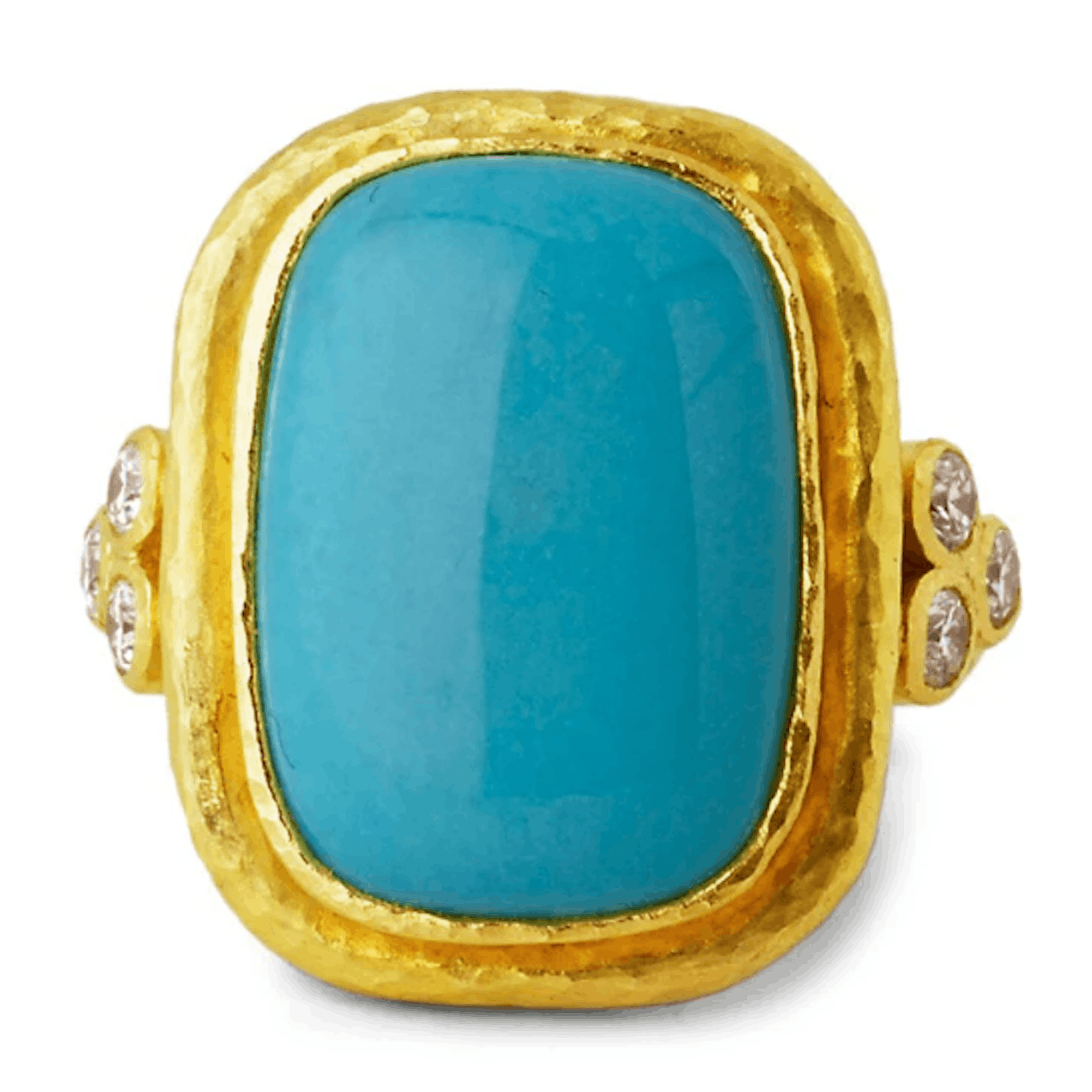 Vertical 19KT Yellow Gold Ring