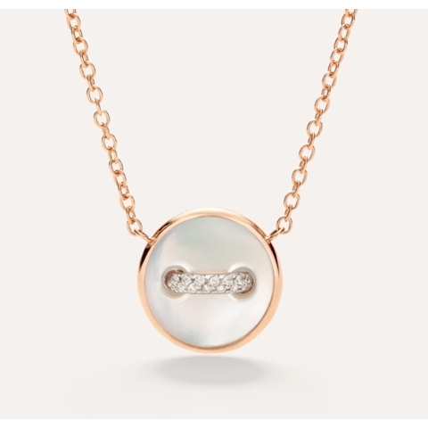 Vertical Diamond Pendant