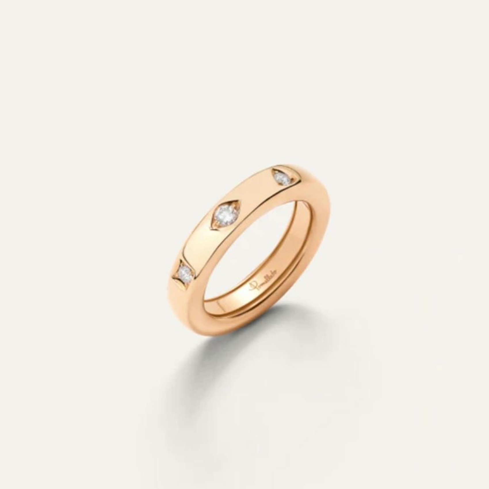 Vertical Diamond Ring