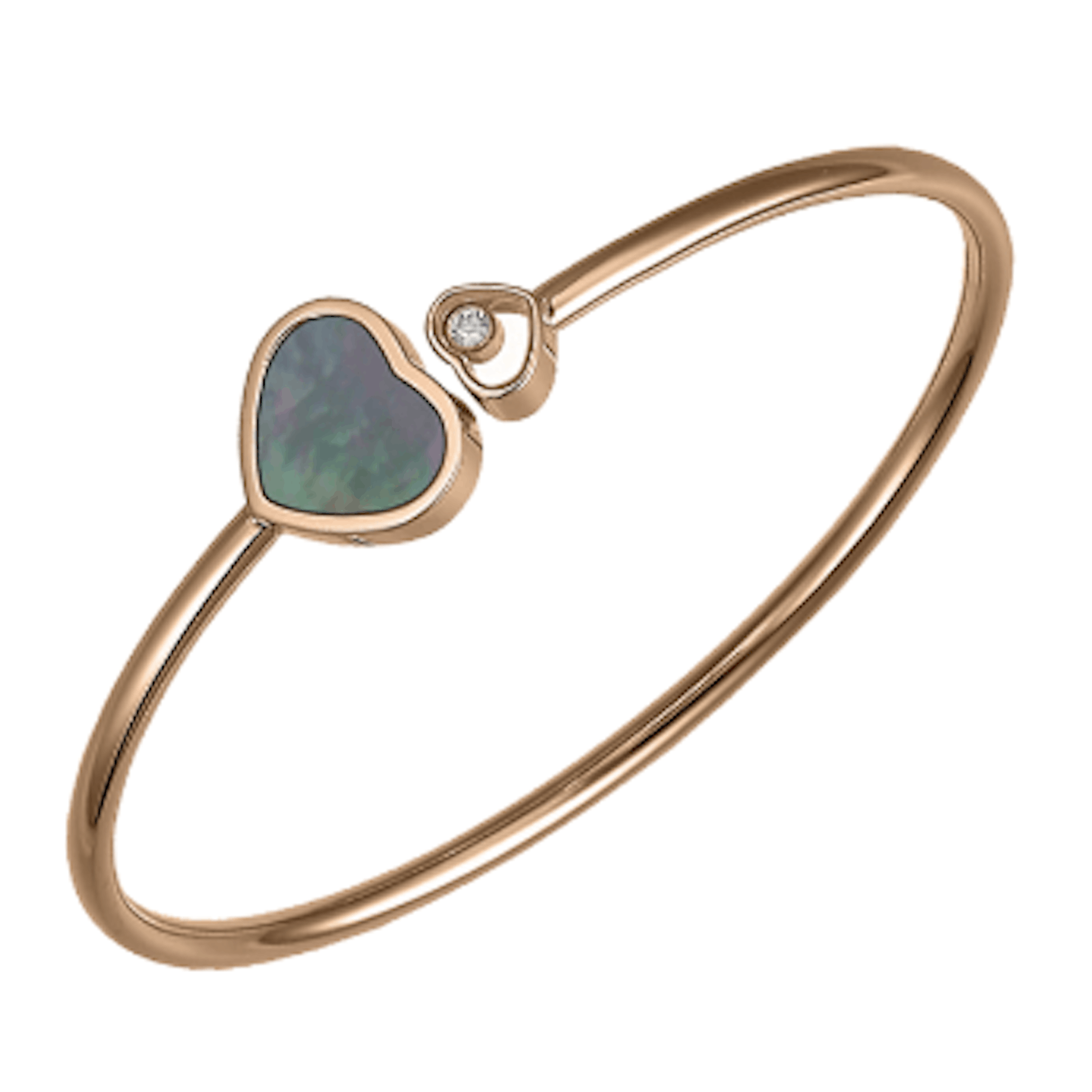 Vertical Happy Hearts Bracelet