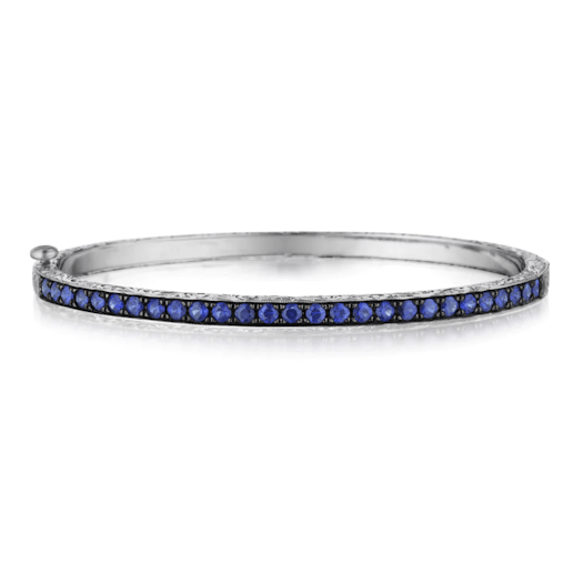 Vertical Round Brilliant Blue