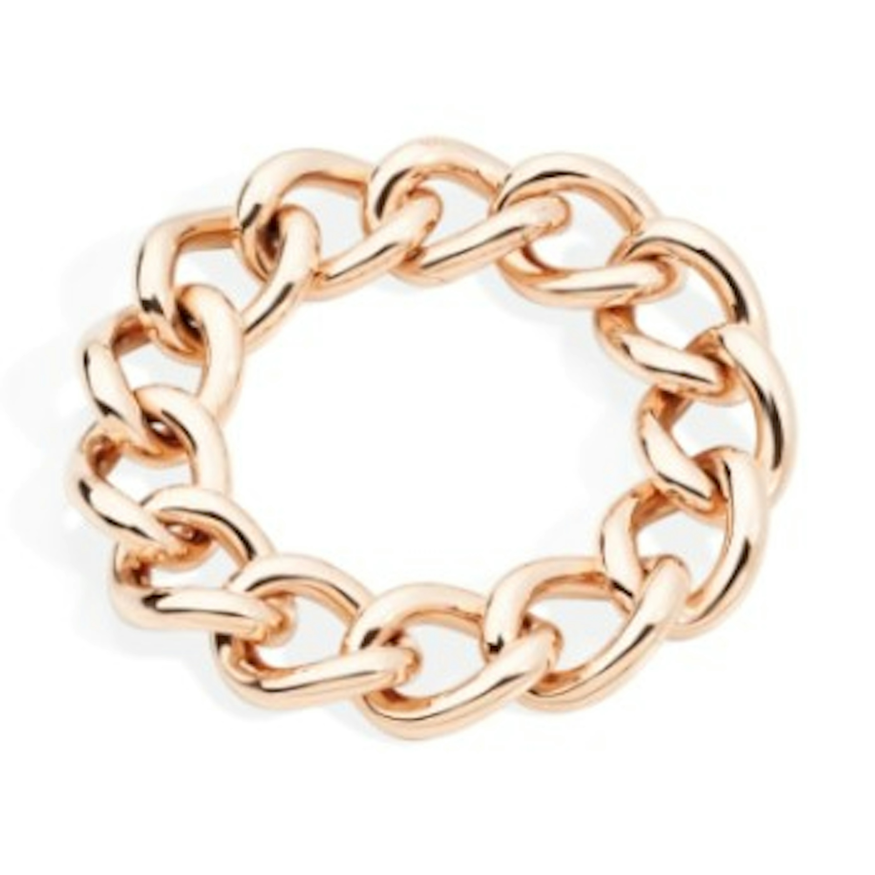 Vertical 18K Catene Link Bracelet