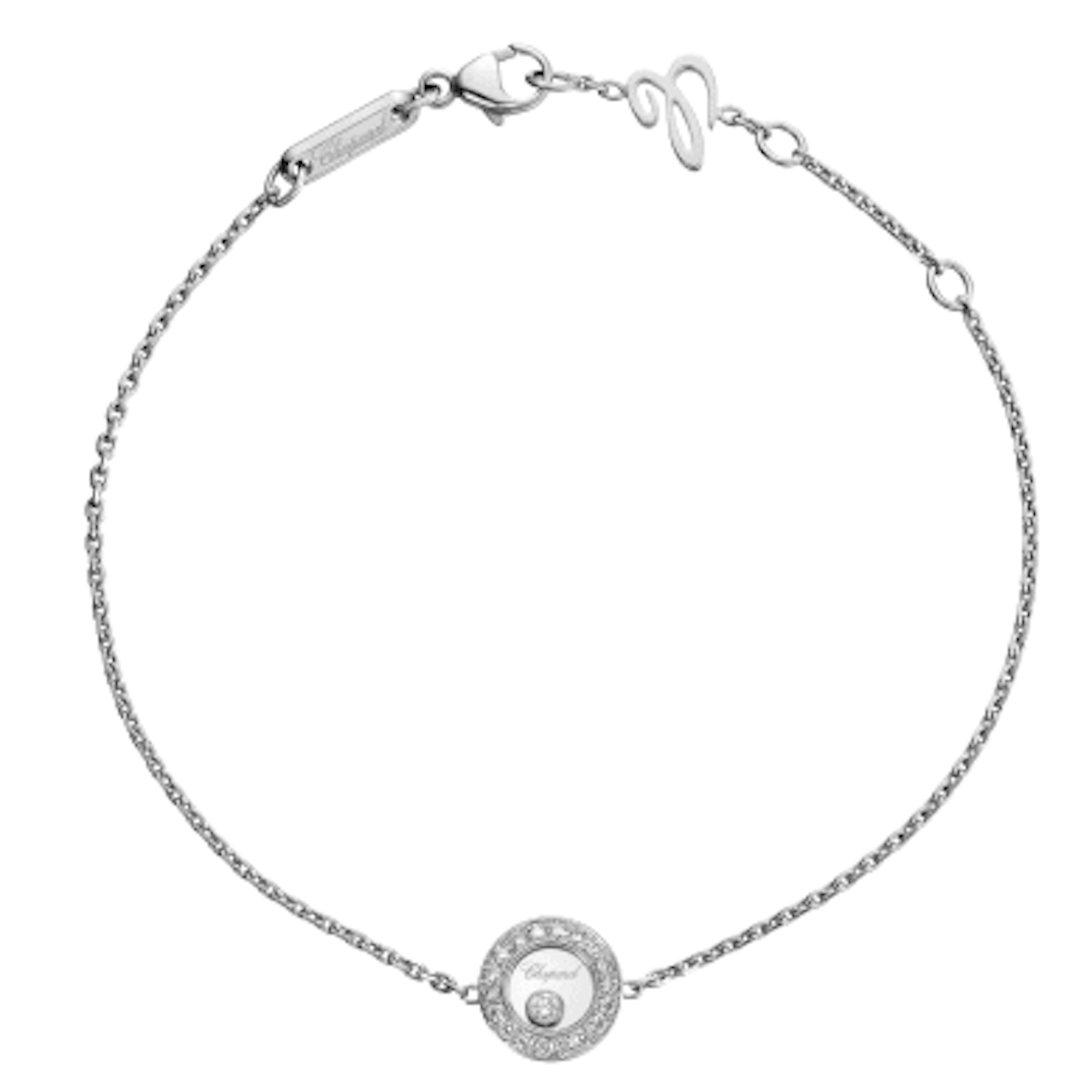 Vertical Happy Diamond Bracelet