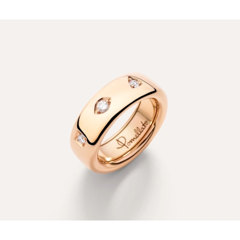 Vertical Slim Diamond Band