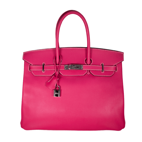 Image #1 Epsom Birkin 35 Rose Tyrien