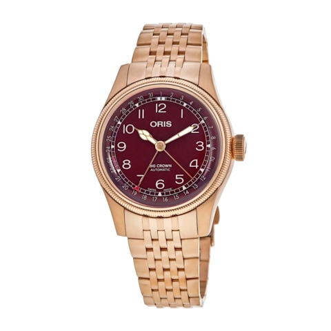 Vertical Big Crown Bronze Pointer Date