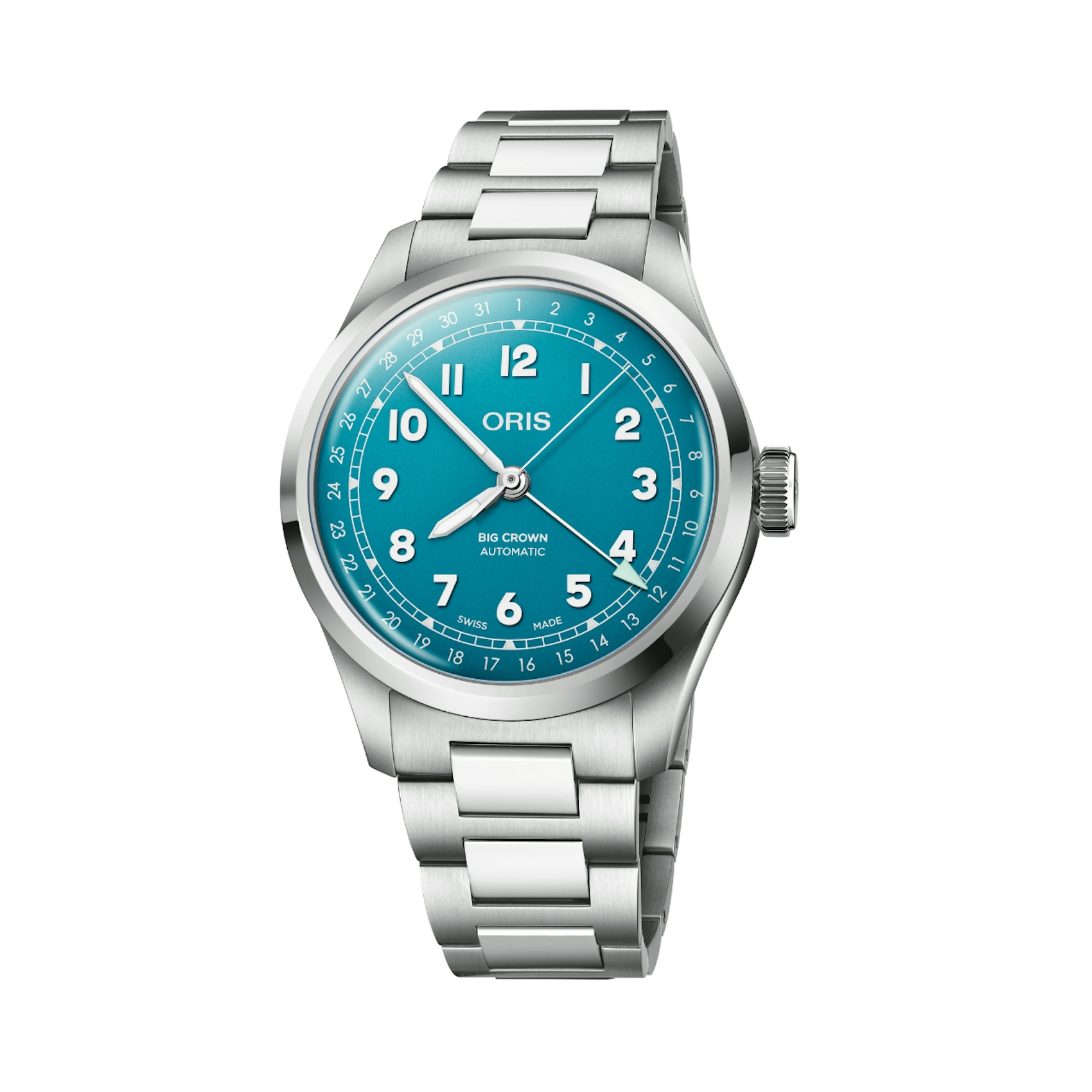 Vertical Big Crown Pointer Date