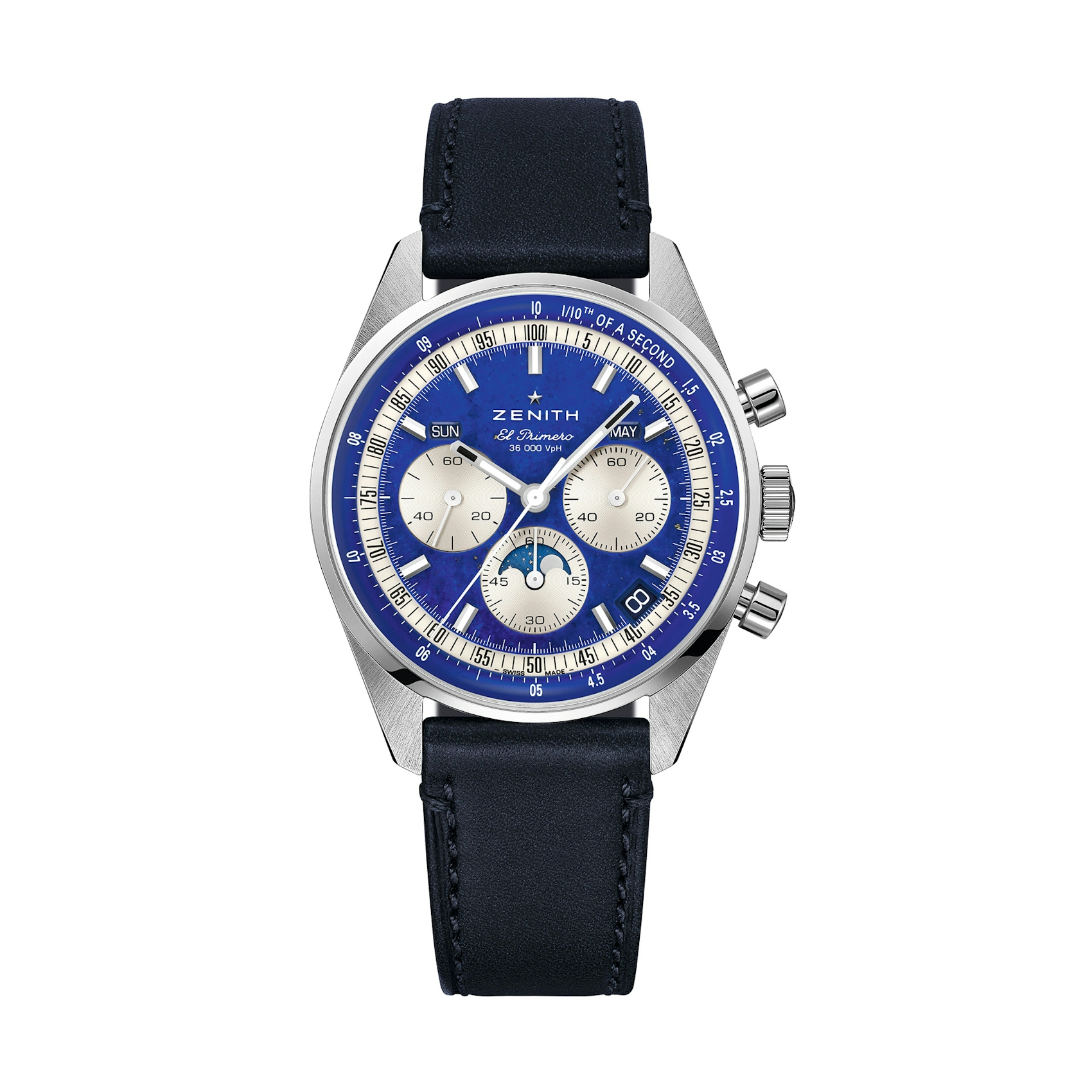 Vertical Chronomaster Original Triple Calendar - Lapis Lazuli
