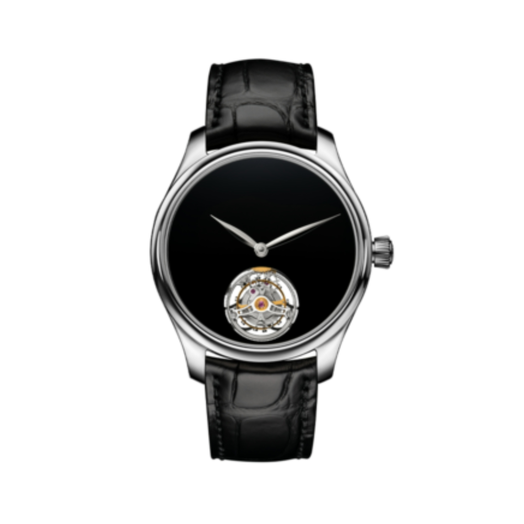 Vertical H. Mosier & Cie. Endeavor Tourbillon Concept Vantablack