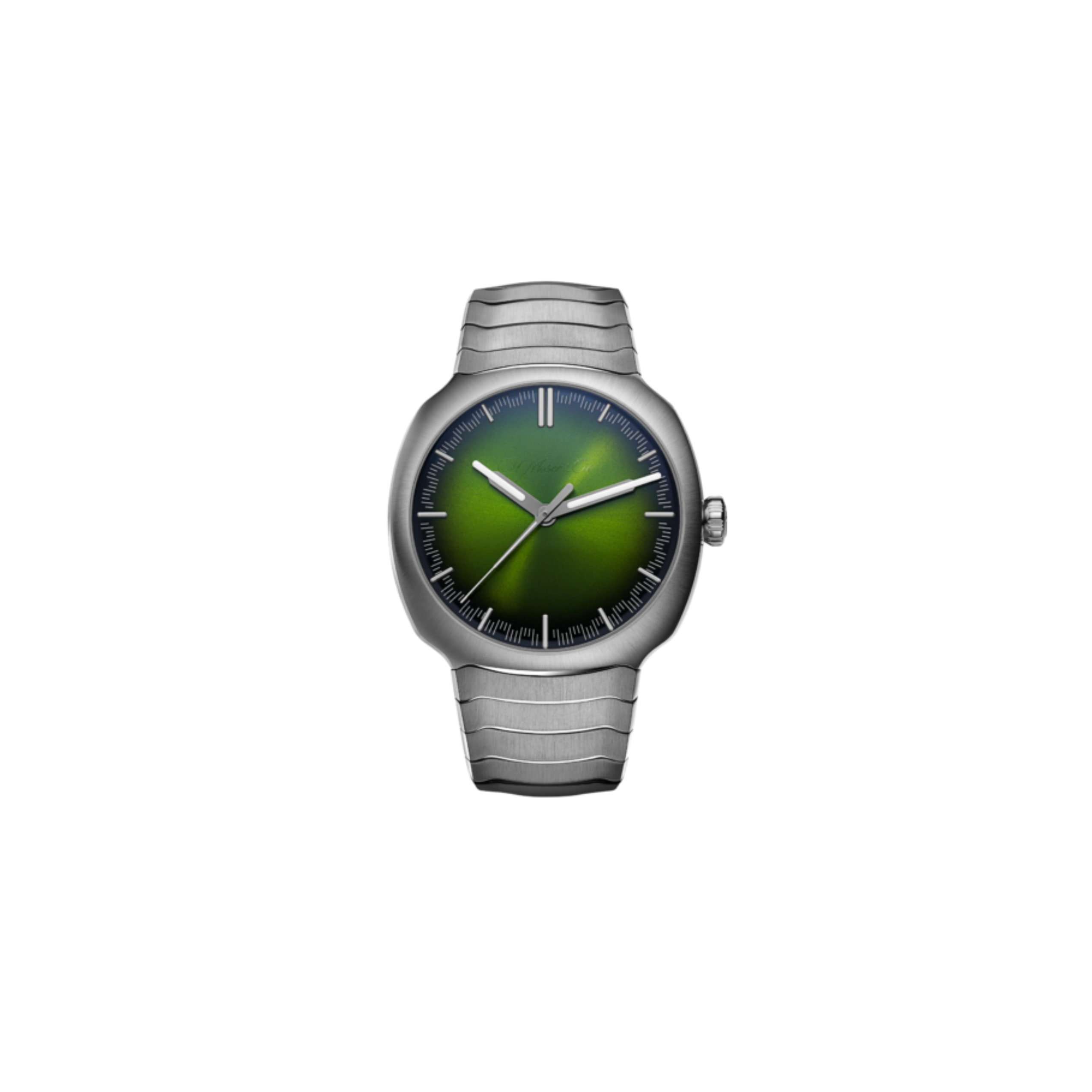 H. Moser & Cie. Streamliner Centre Seconds Matrix Green 6201-1200