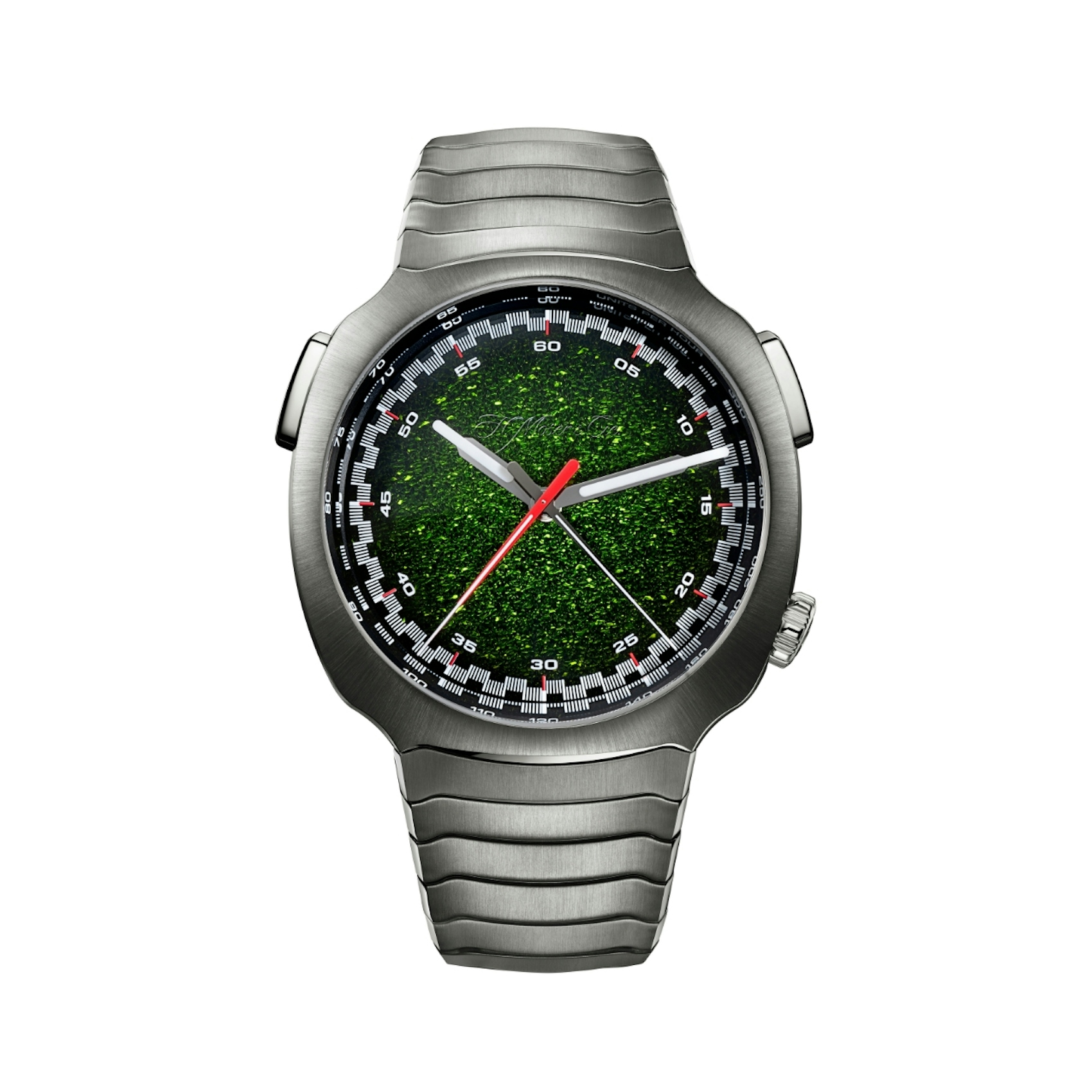 Vertical Streamliner Flyback Chronograph Automatic Matrix Green Fum