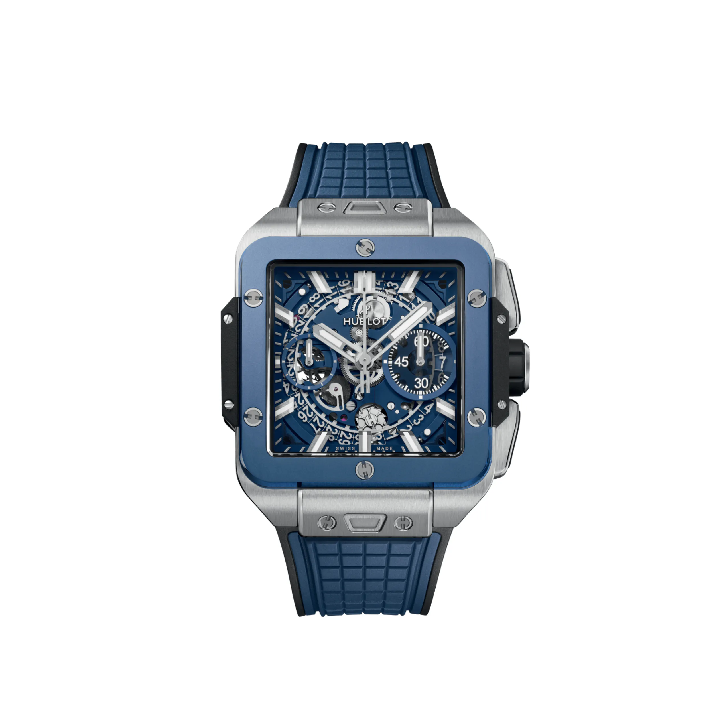 Hublot Hublot Square Bang UNICO Titanium Blue Ceramic