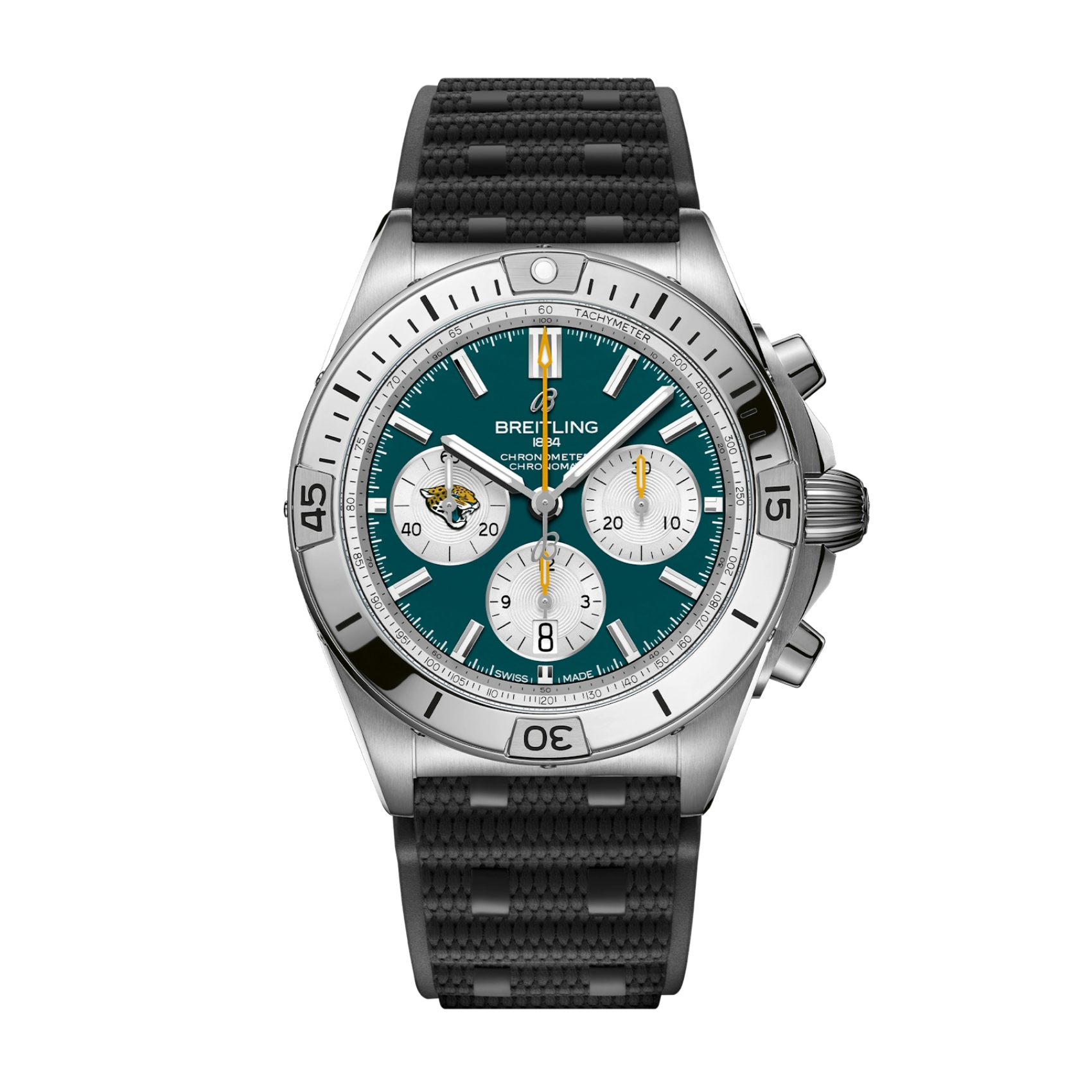 Vertical Chronomat B01 42 NFL Jacksonville Jaguars Limited Edition