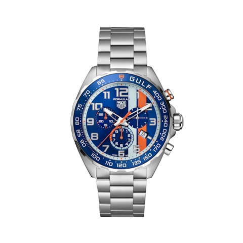 Vertical Formula 1 Chronograph x Gulf Special Edition