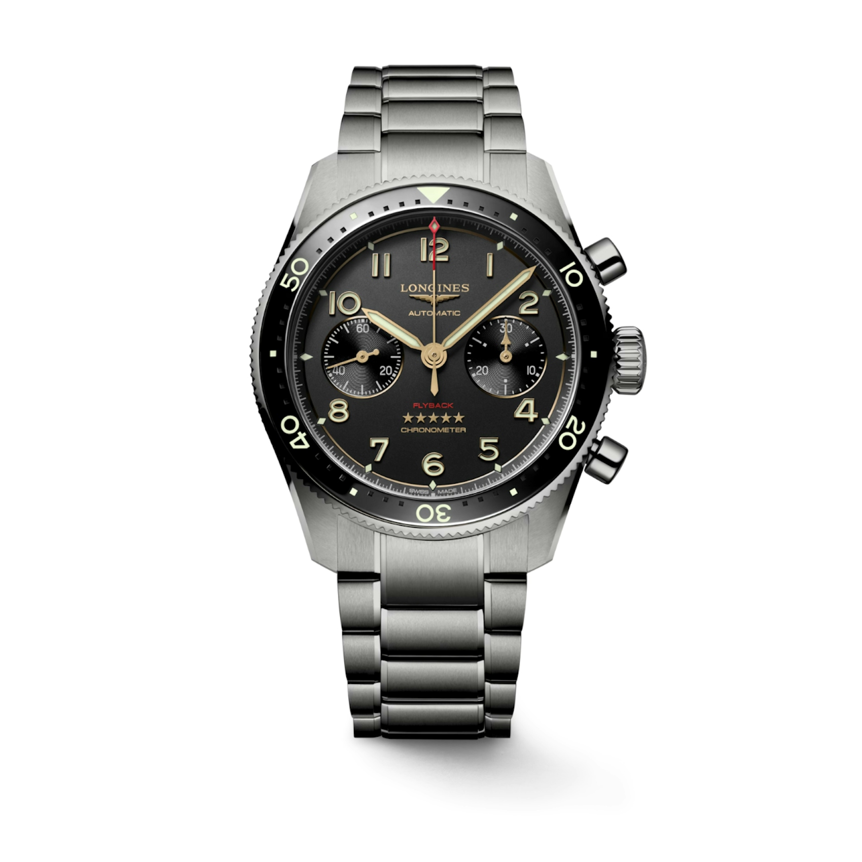 Vertical Spirit Flyback Titanium Chronograph
