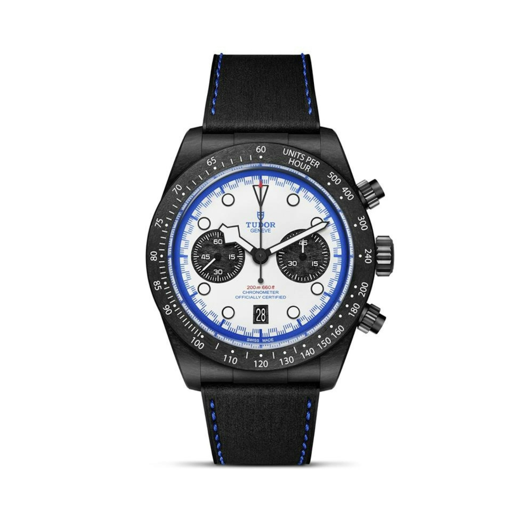 Vertical Black Bay Chrono Carbon 25