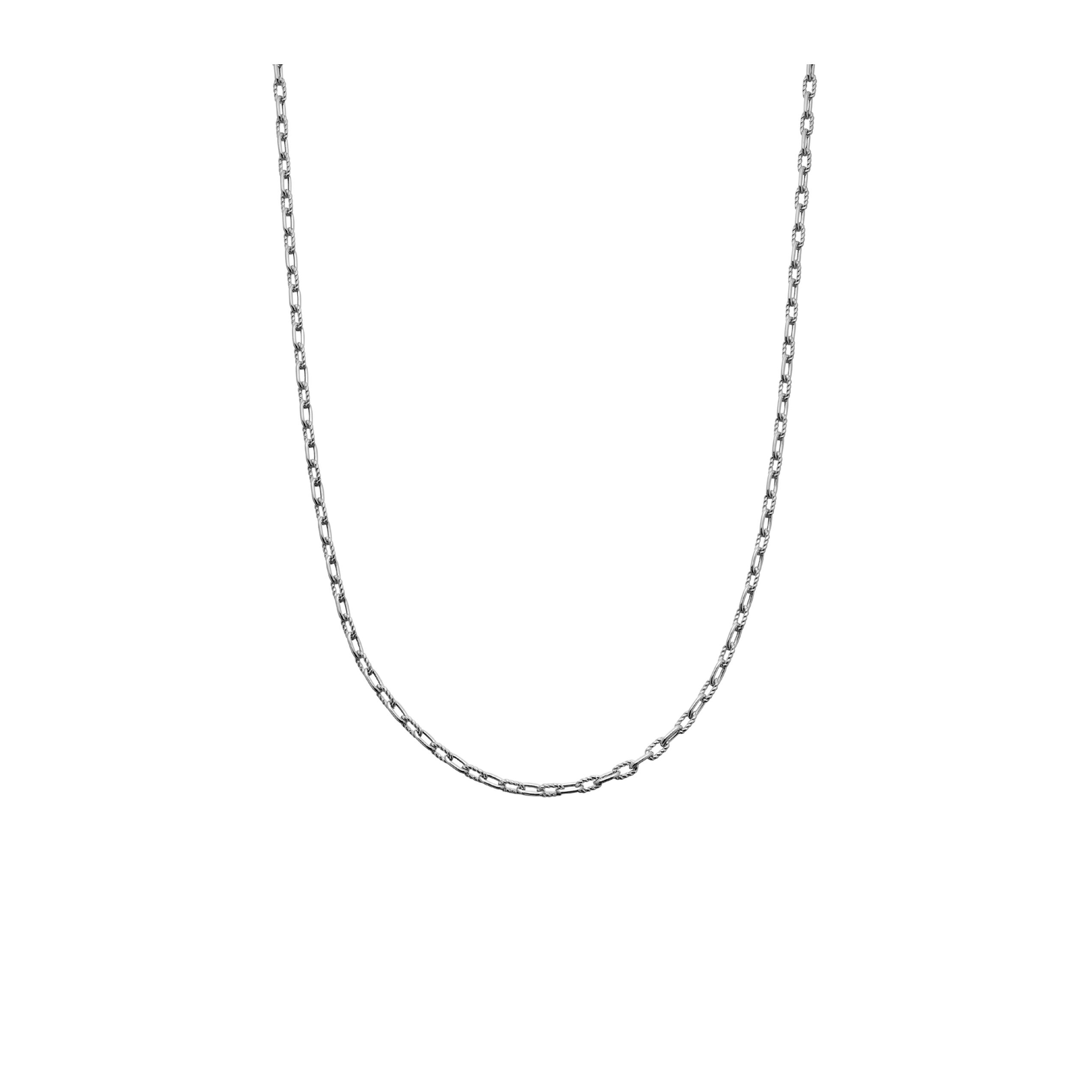Vertical DY Madison® Chain Necklace Sterling Silver, 3mm