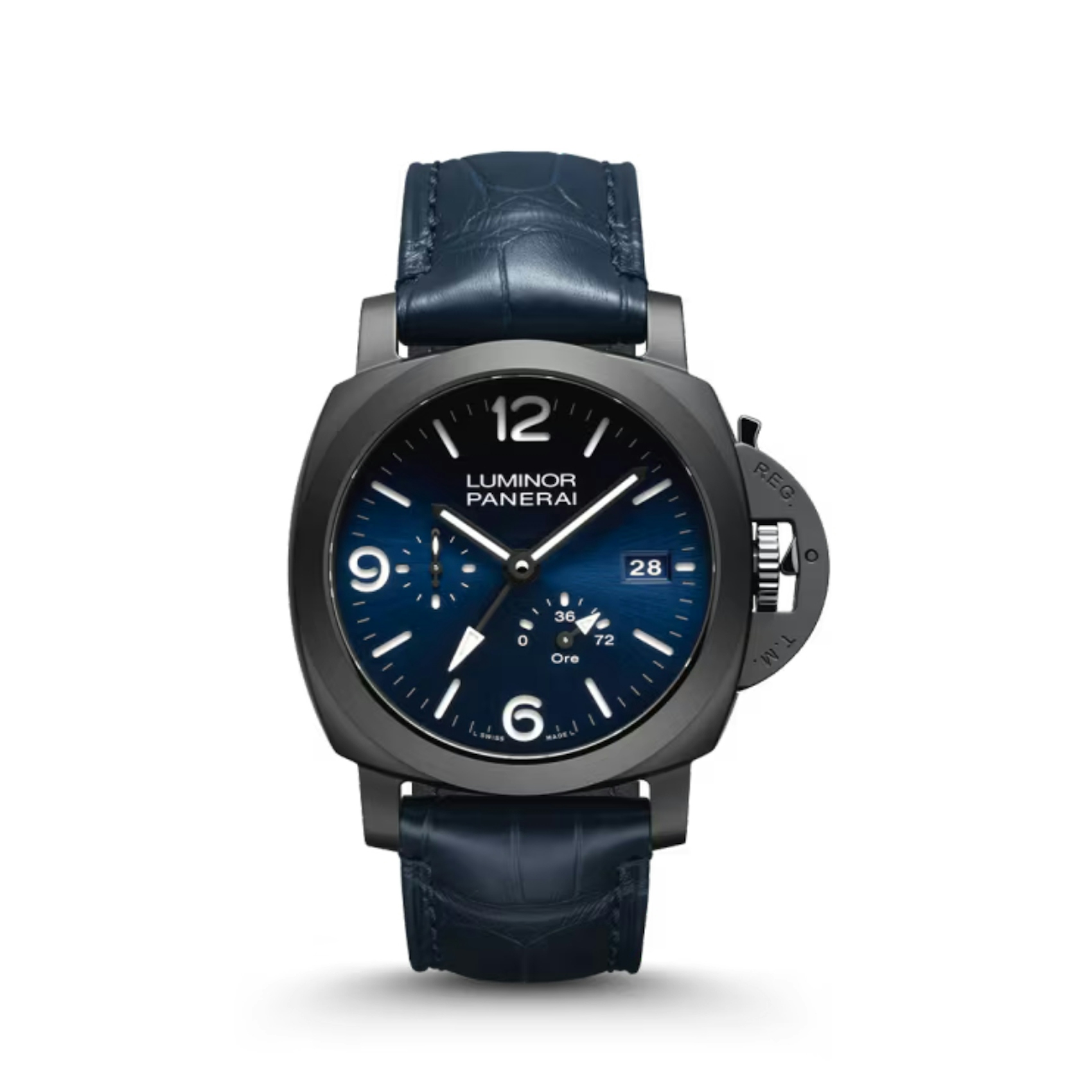 Vertical Luminor GMT Power Reserve Ceramica