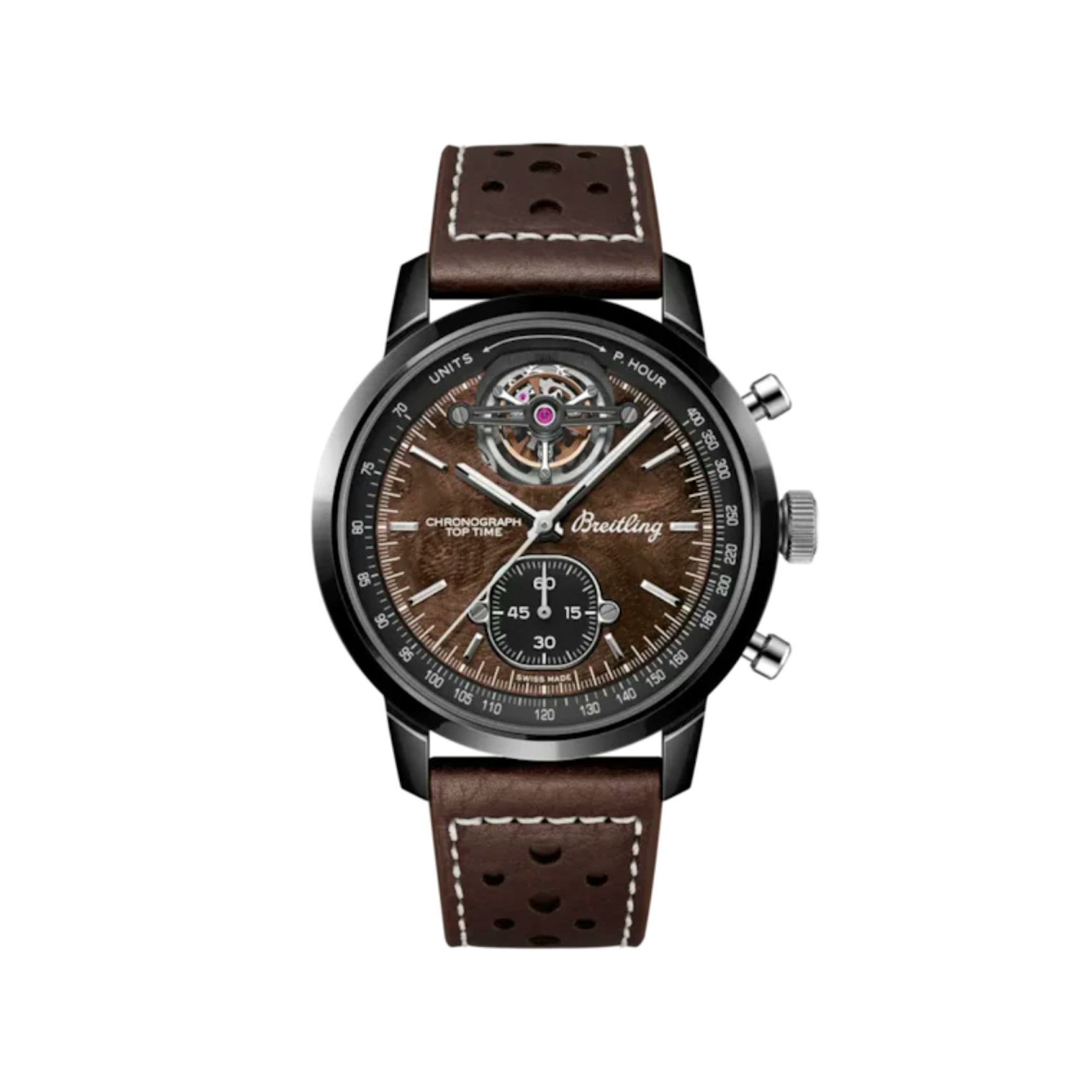 Vertical Top Time 44 B21 Chevrolet Corvette Automatic Chronograph Tourbillon Ceramic