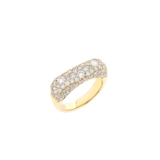 Vertical Sparkle Diamond Stack Ring 7