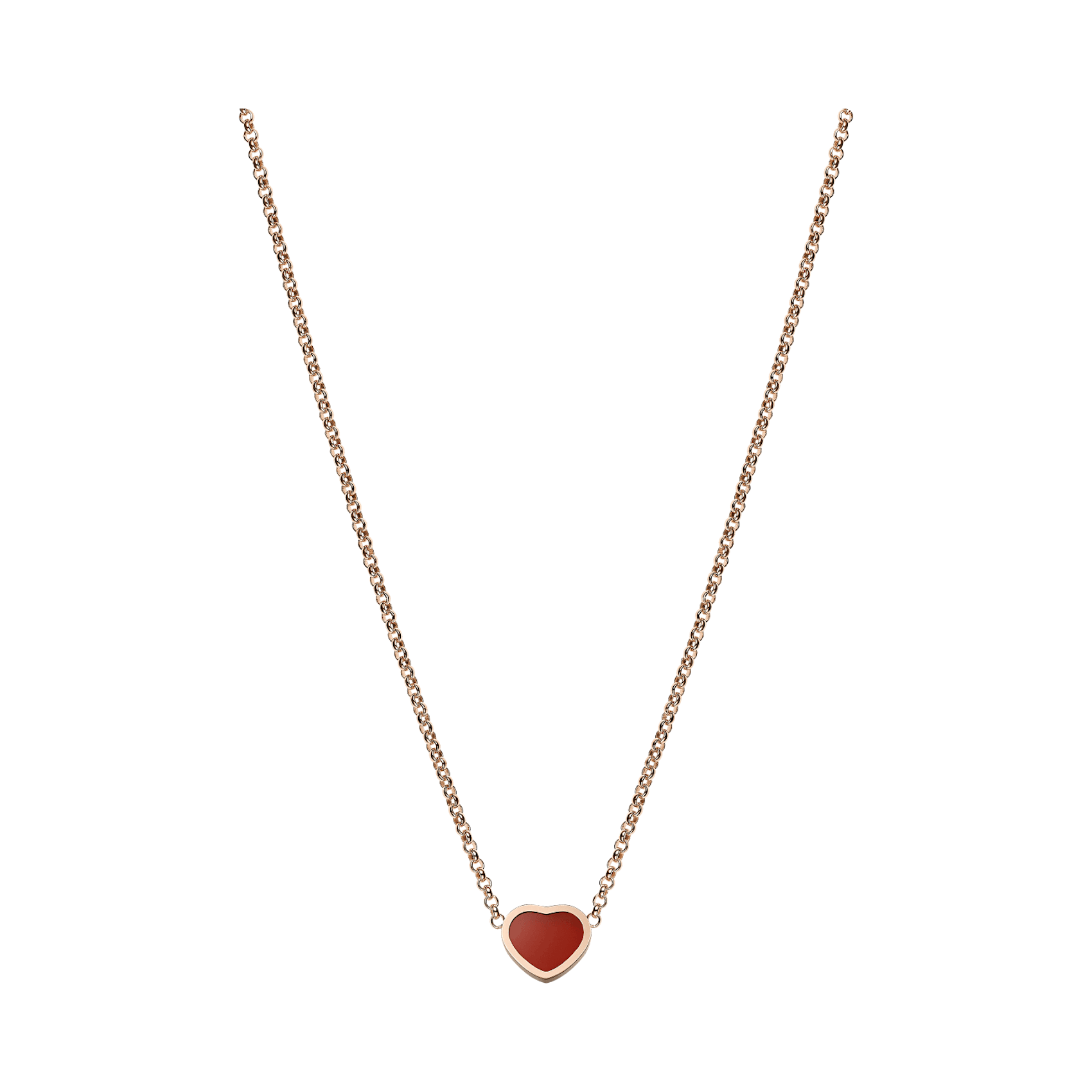 Vertical Heart Pendant