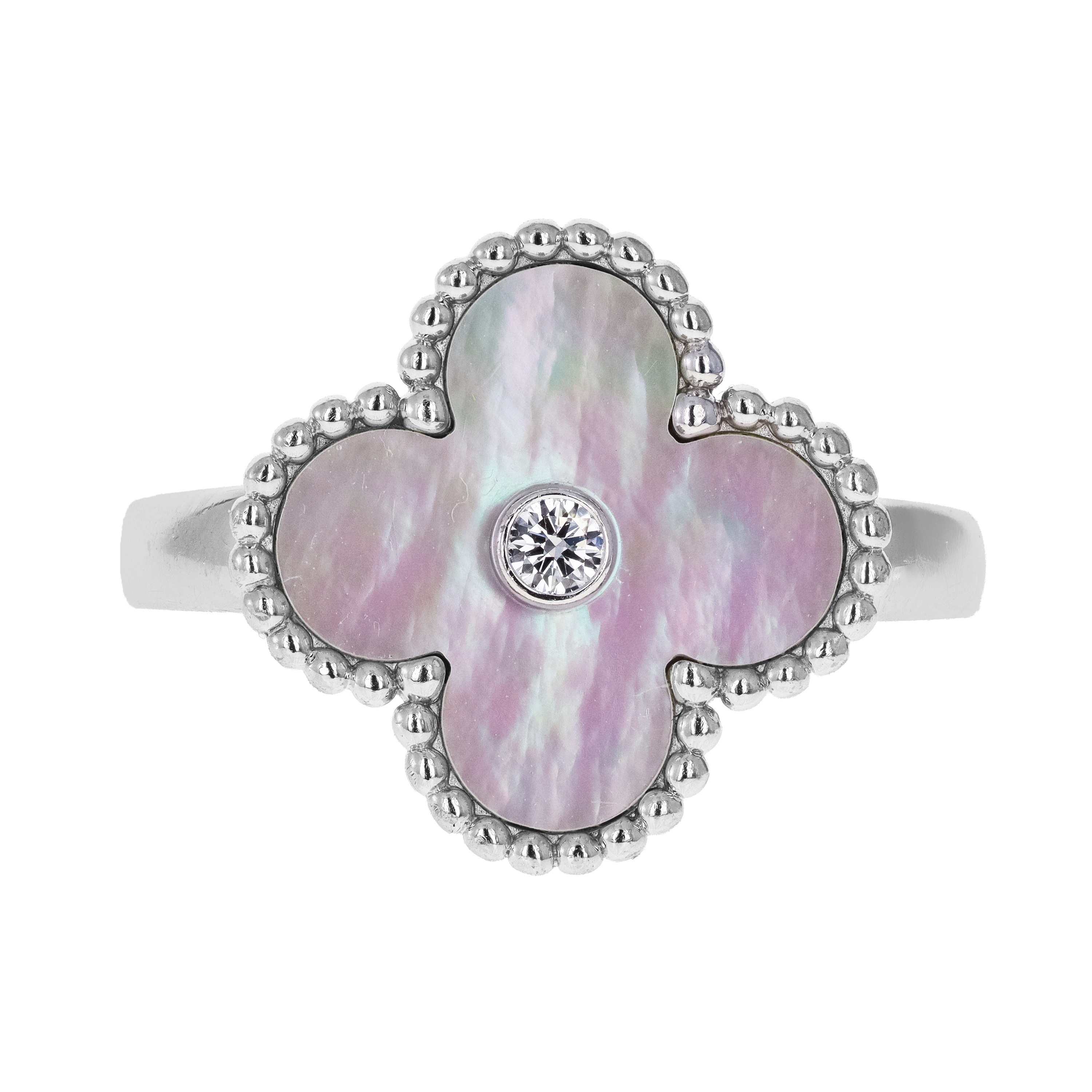 Image #1 Vintage Alhambra Ring - Size 54