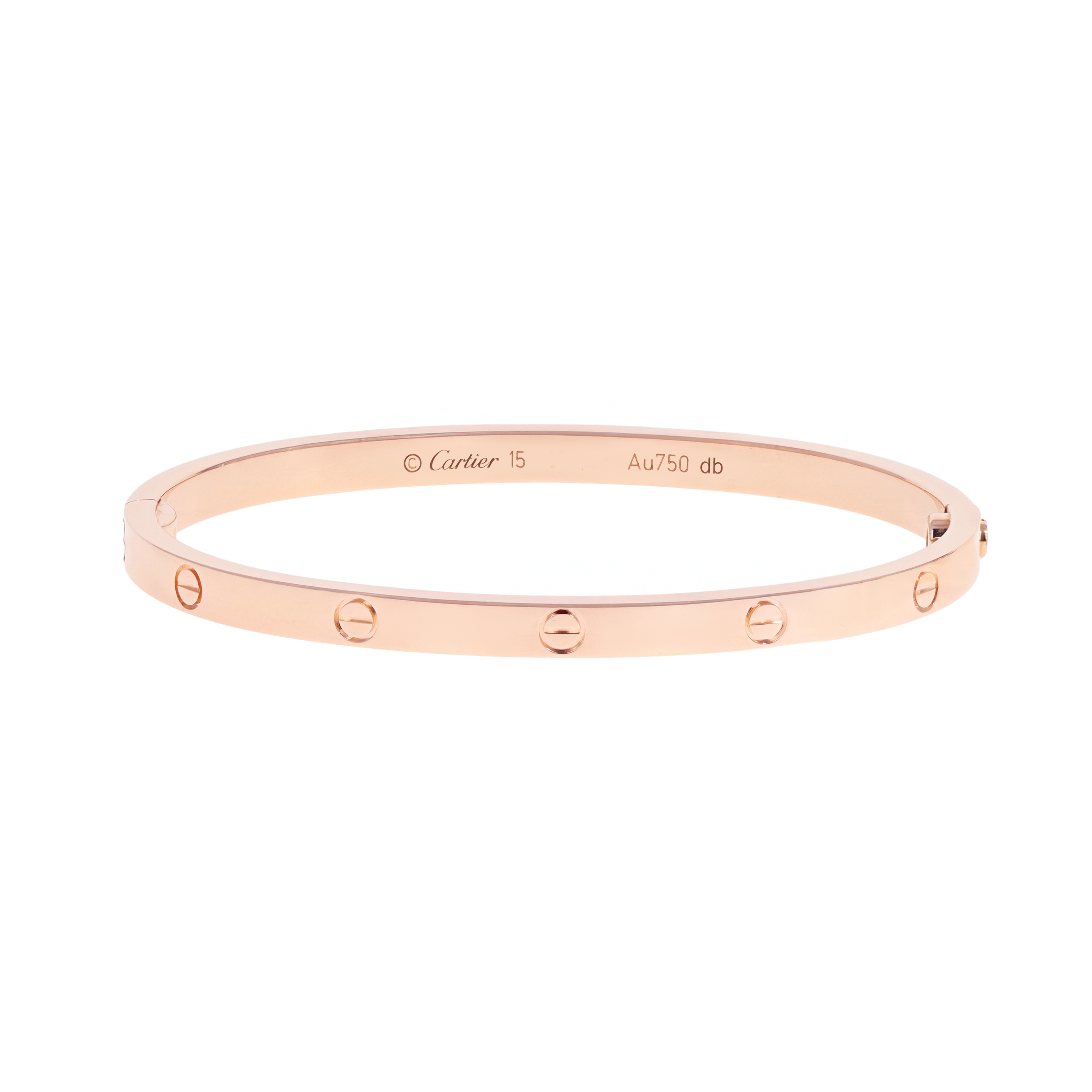 Image #1 Small Love Bracelet - Size 15