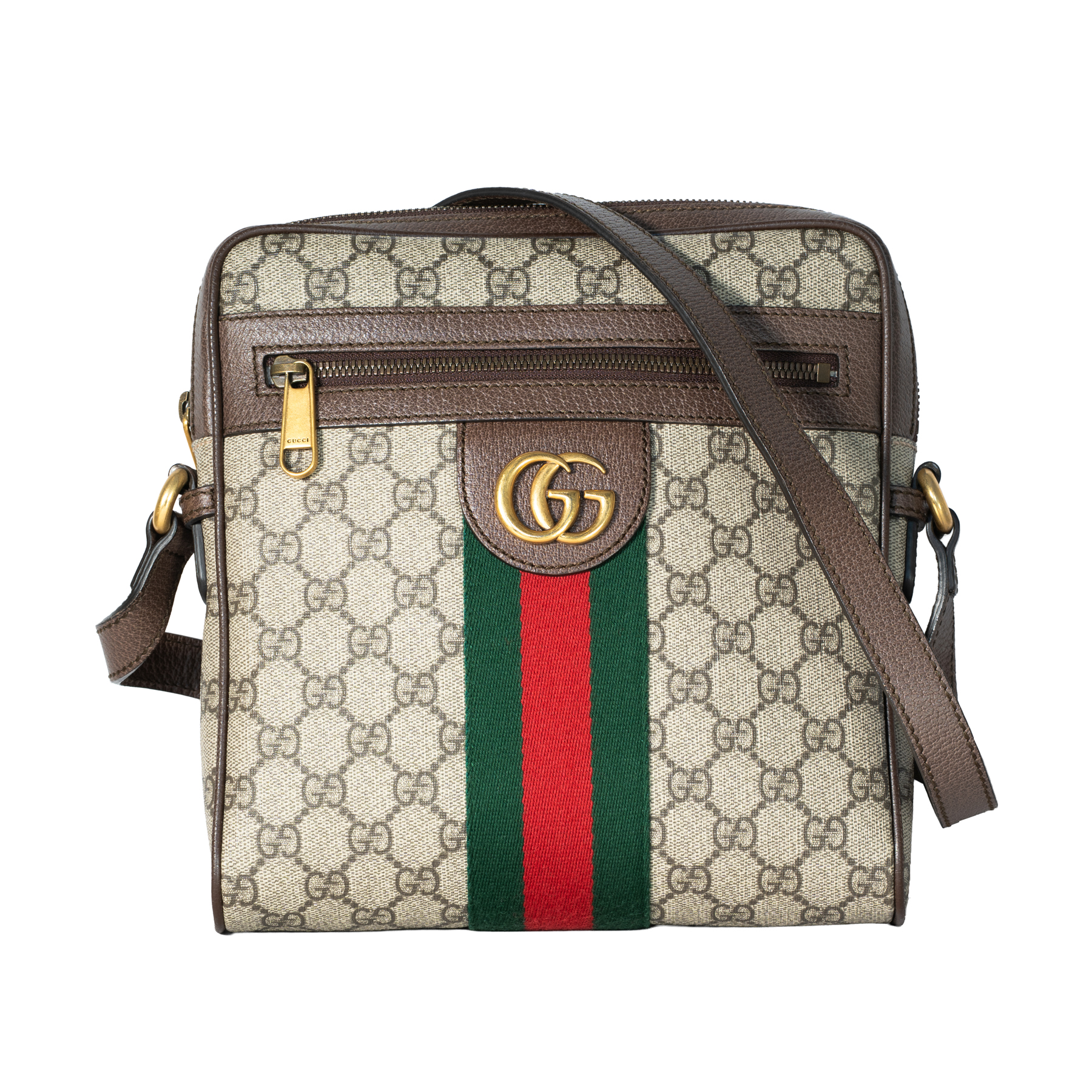 Image #1 Supreme GG Coated Canvas Ophidia Messenger