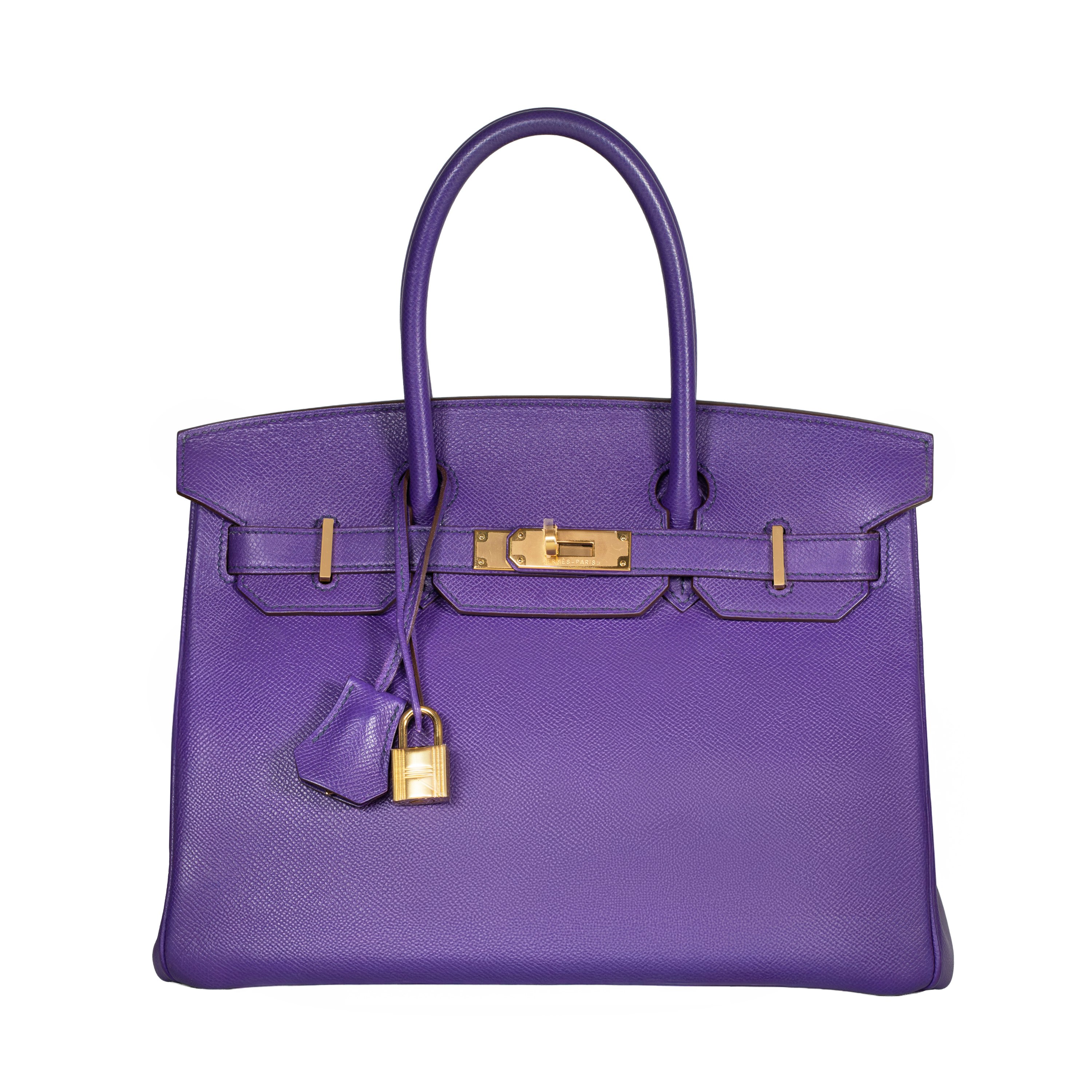 Hermès Epsom Birkin 30 Crocus Purple