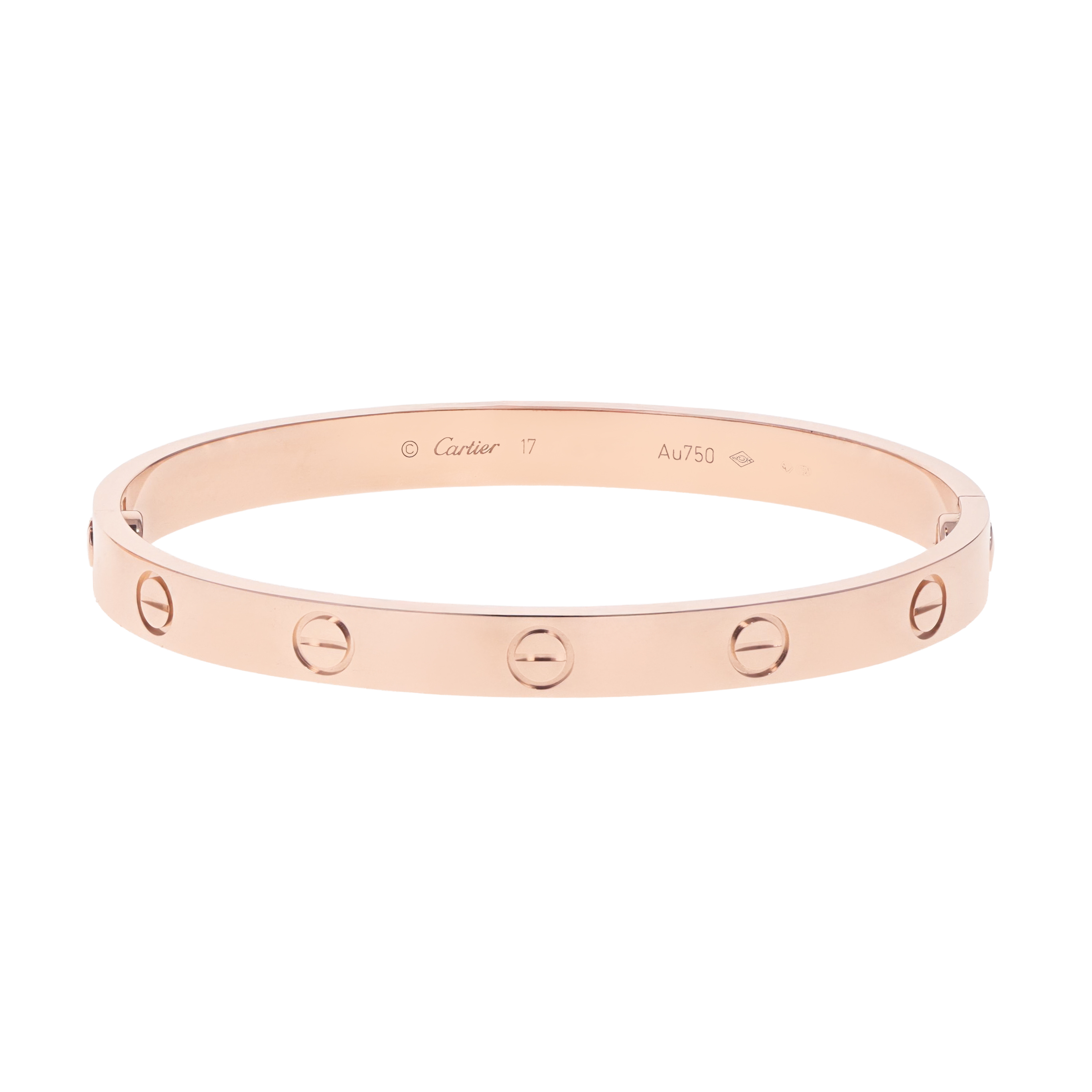 Image #1 Love Bangle Bracelet - Size 17
