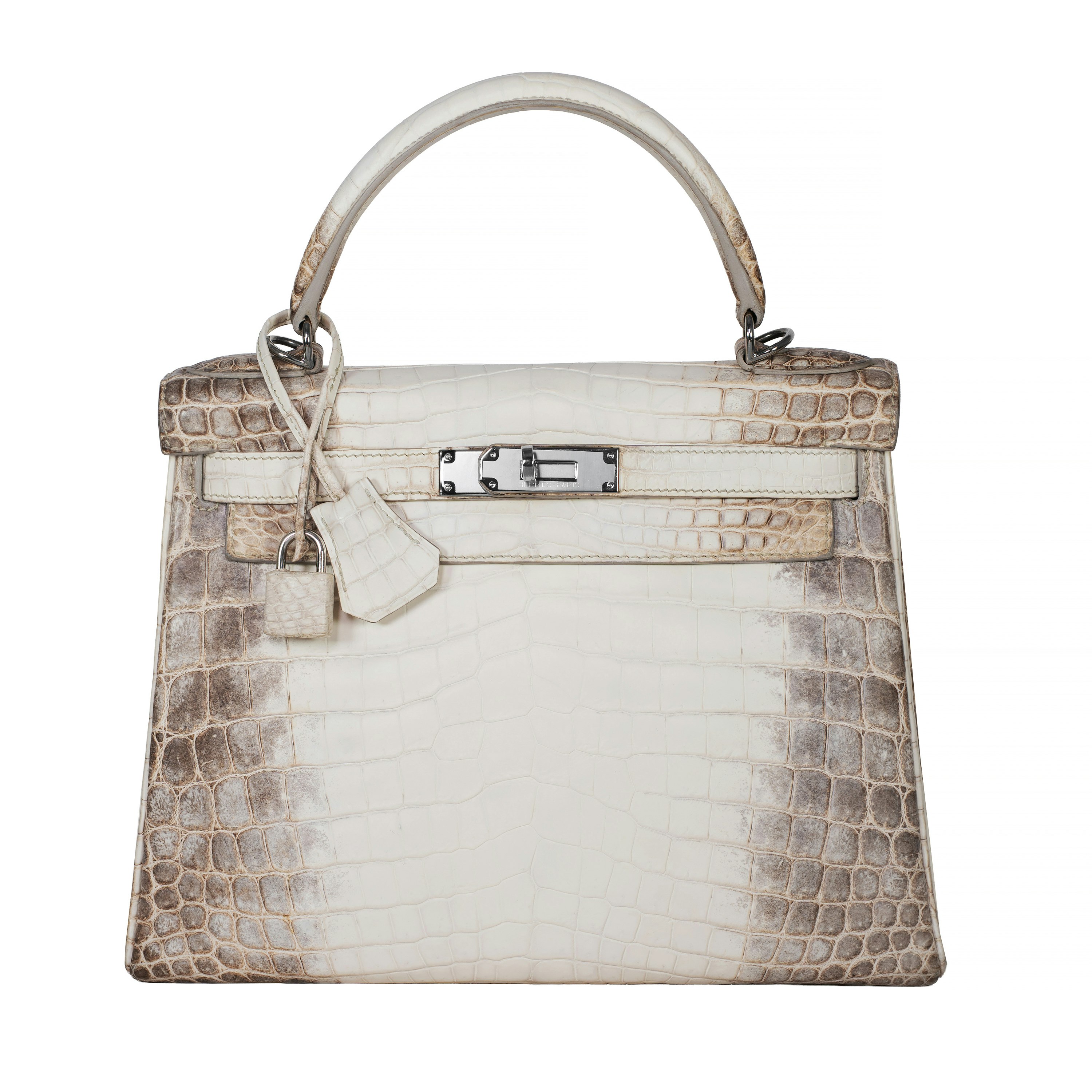 Hermès Himalayan Crocodile Kelly 28 Ombre