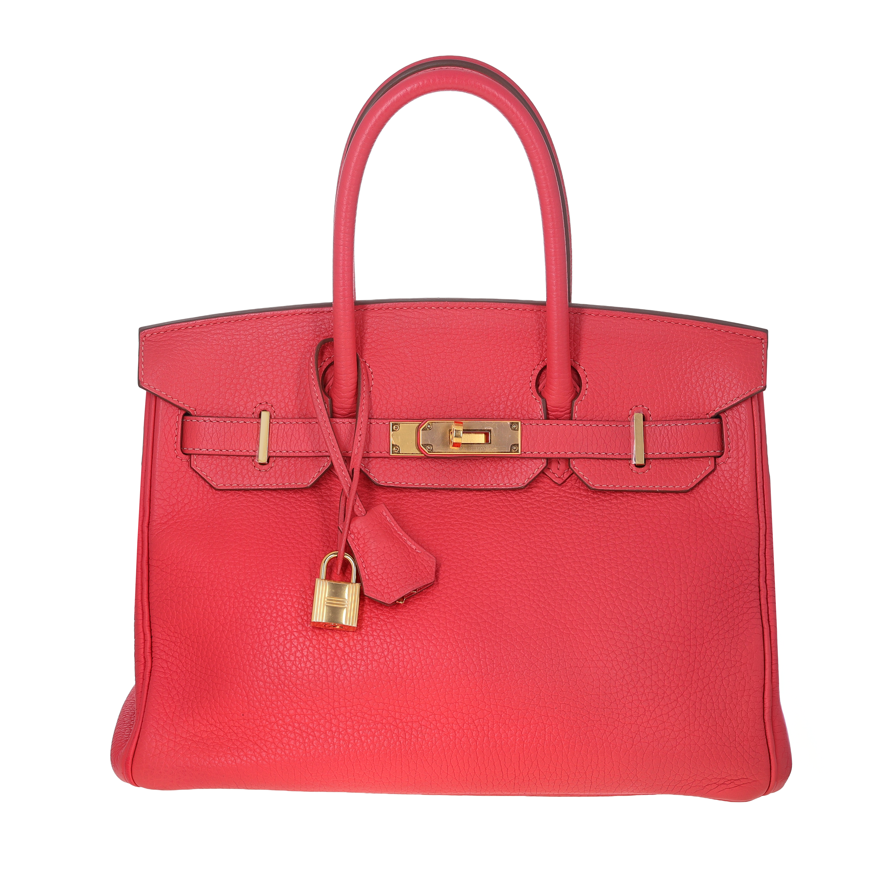 Hermès Clemence Birkin 30 Rose Jaipur