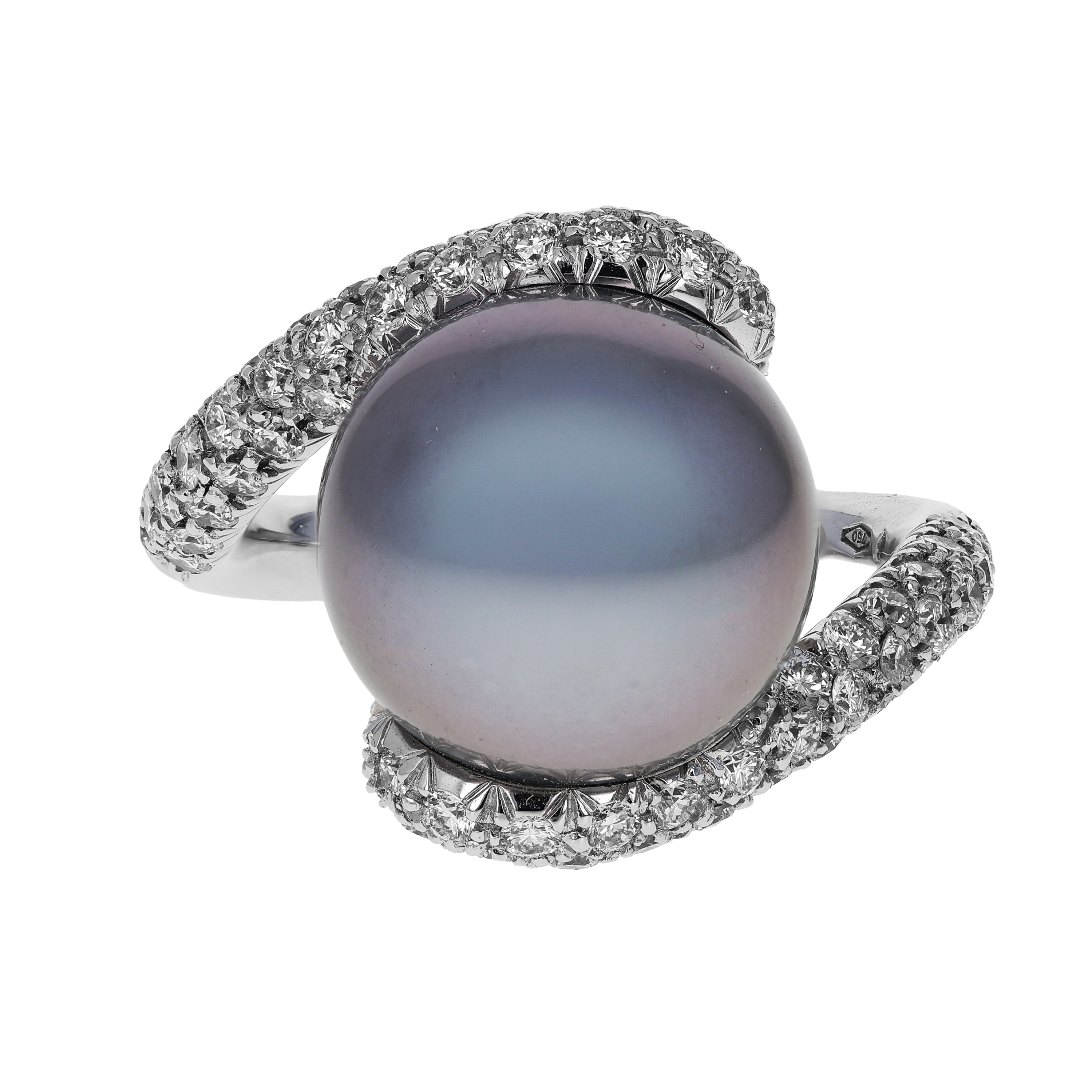 ゴールドマウンテンMIKIMOTO Pre-Owned Mikimoto Plocamos Ring - Size 6 | The 1916 Company