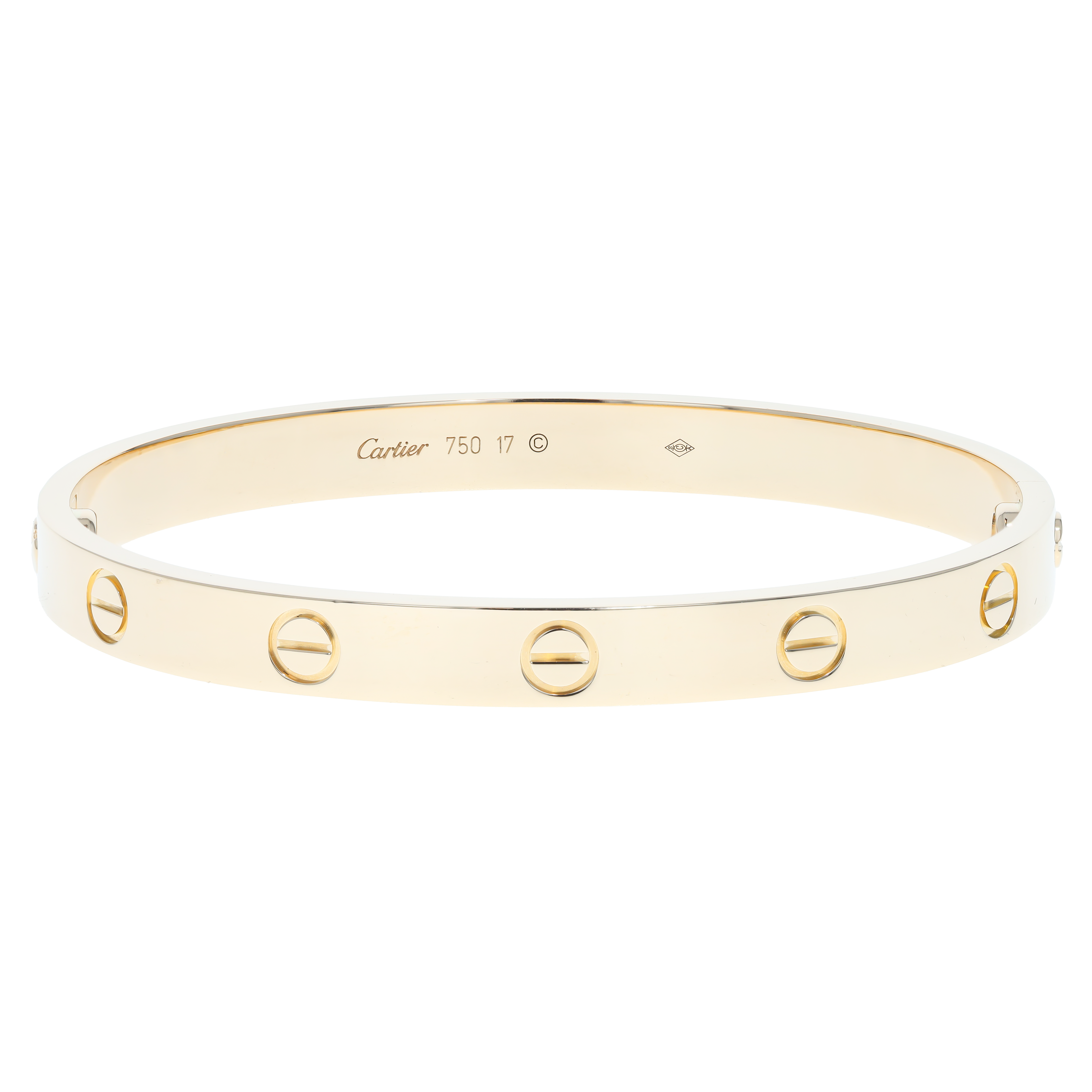 Image #1 Love Bangle Bracelet - Size 17