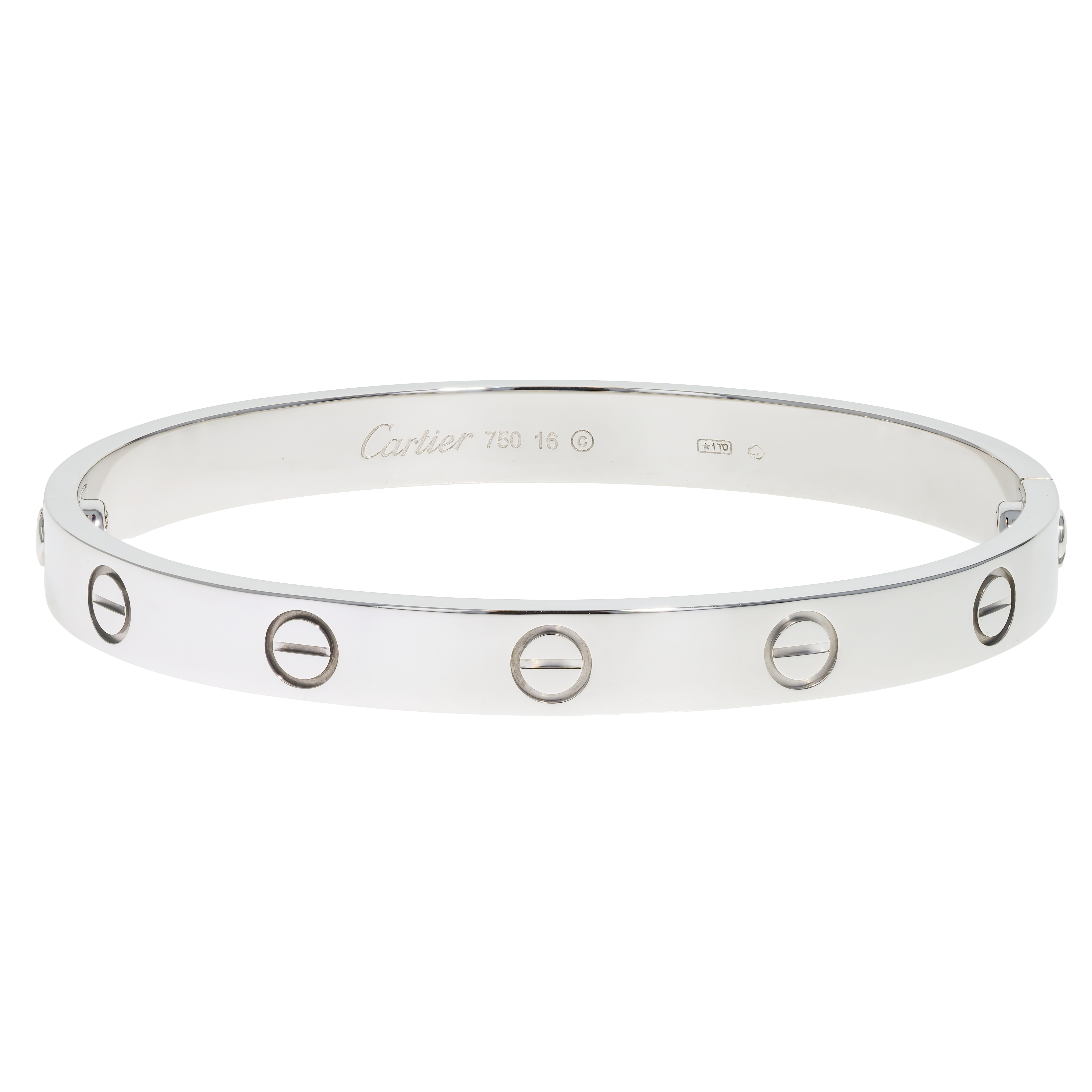 Image #1 Love Bangle Bracelet - Size 16