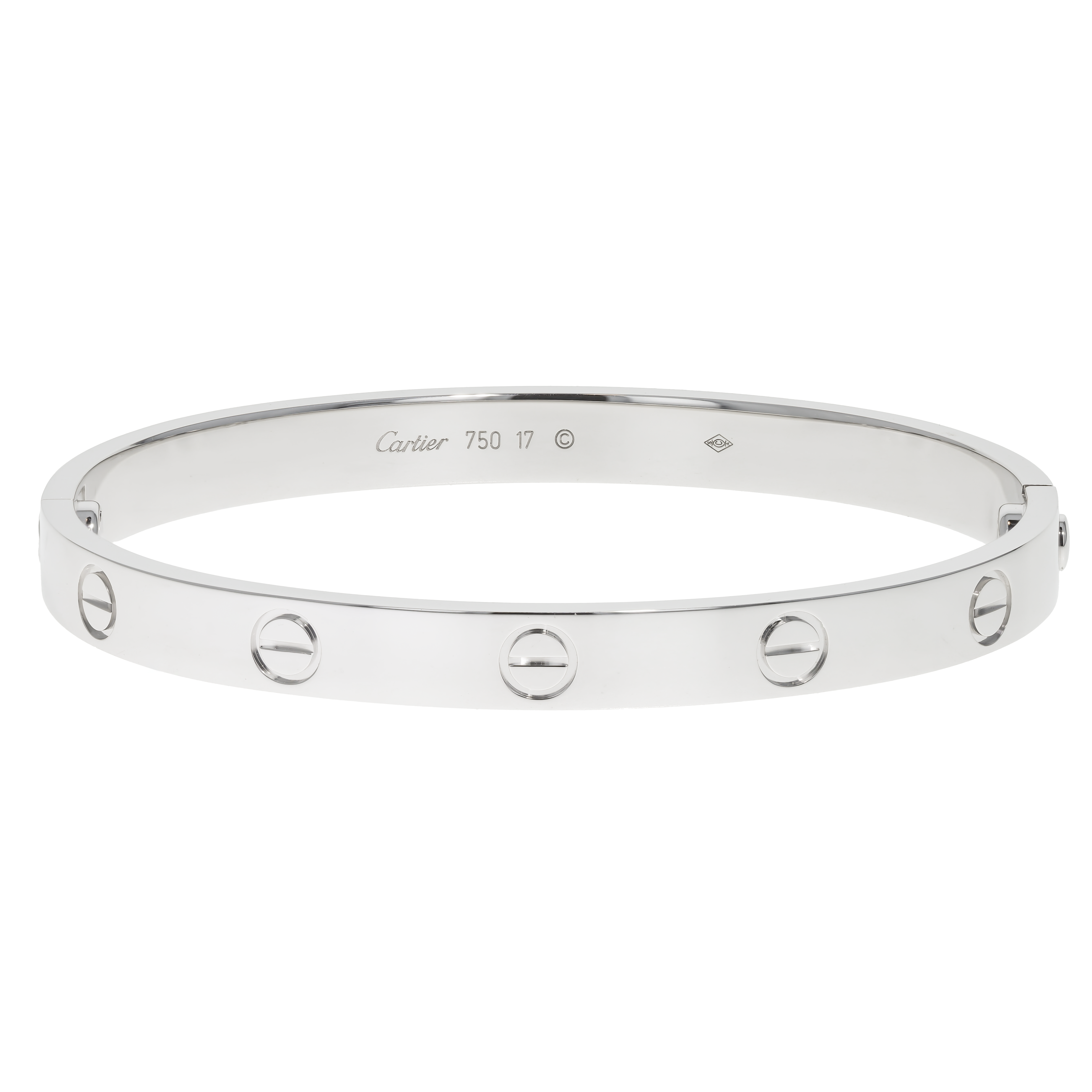 Image #1 Love Bangle Bracelet - Size 17