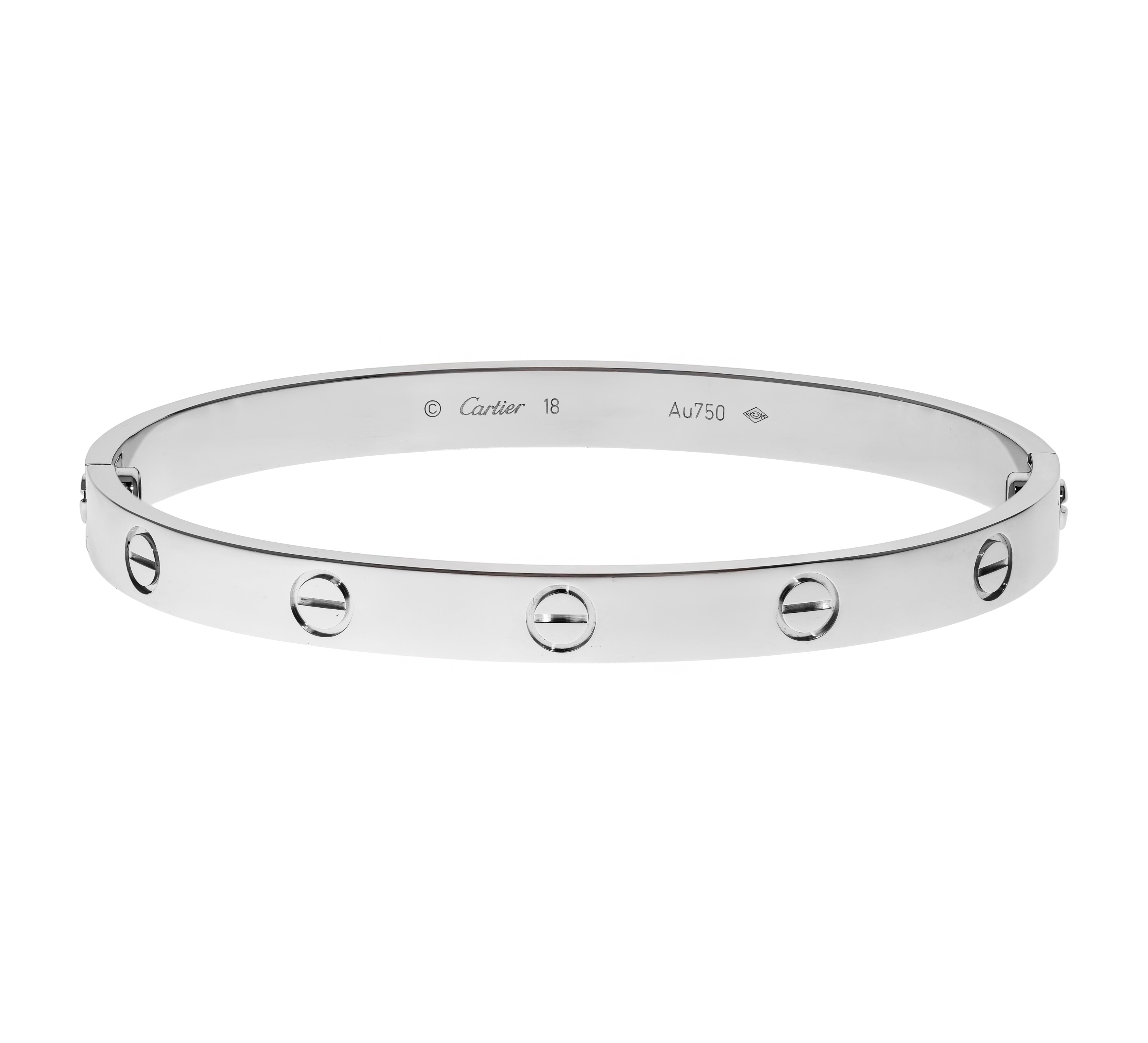 Image #1 Love Bangle Bracelet - Size 18