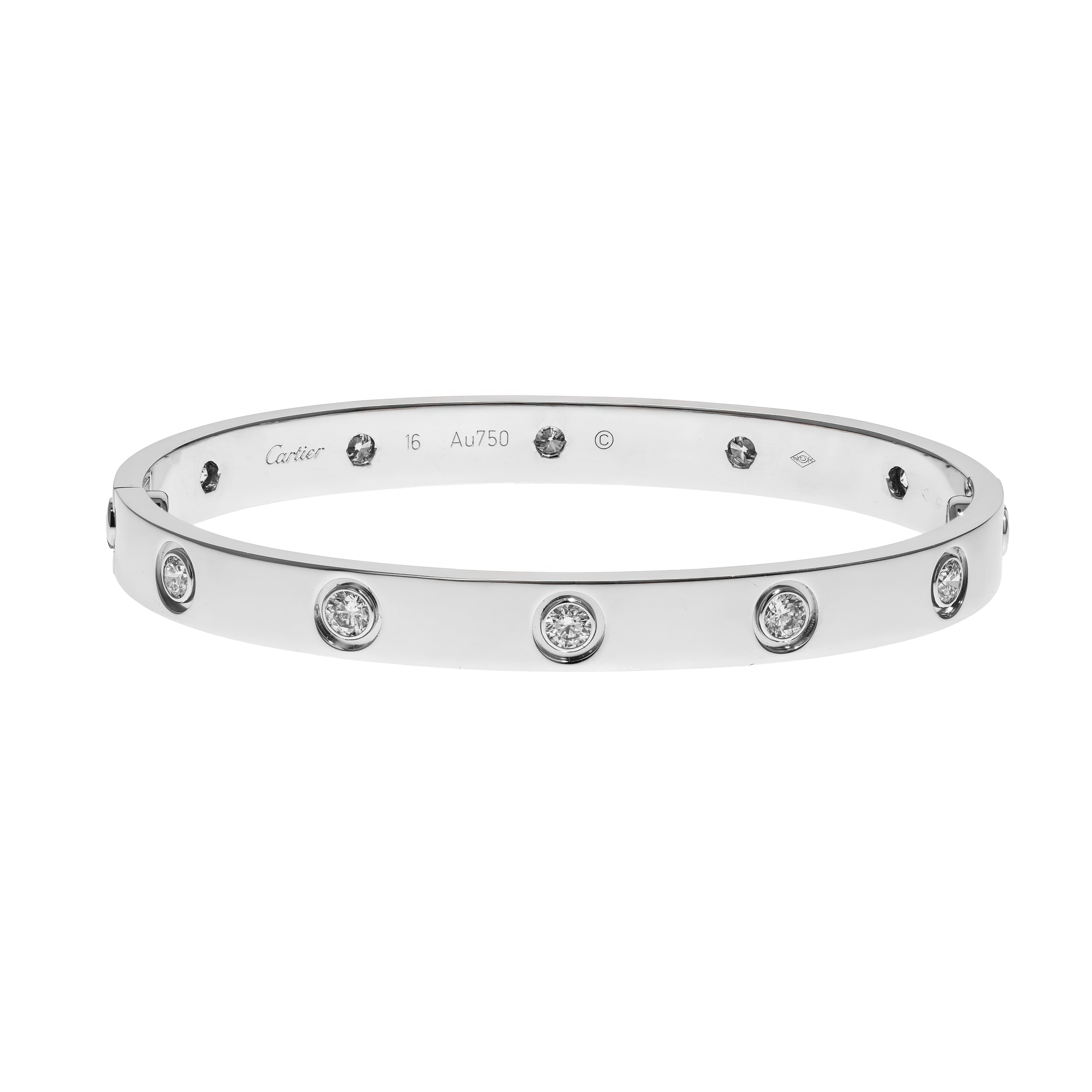 Image #1 Love Bangle Bracelet - Size 16