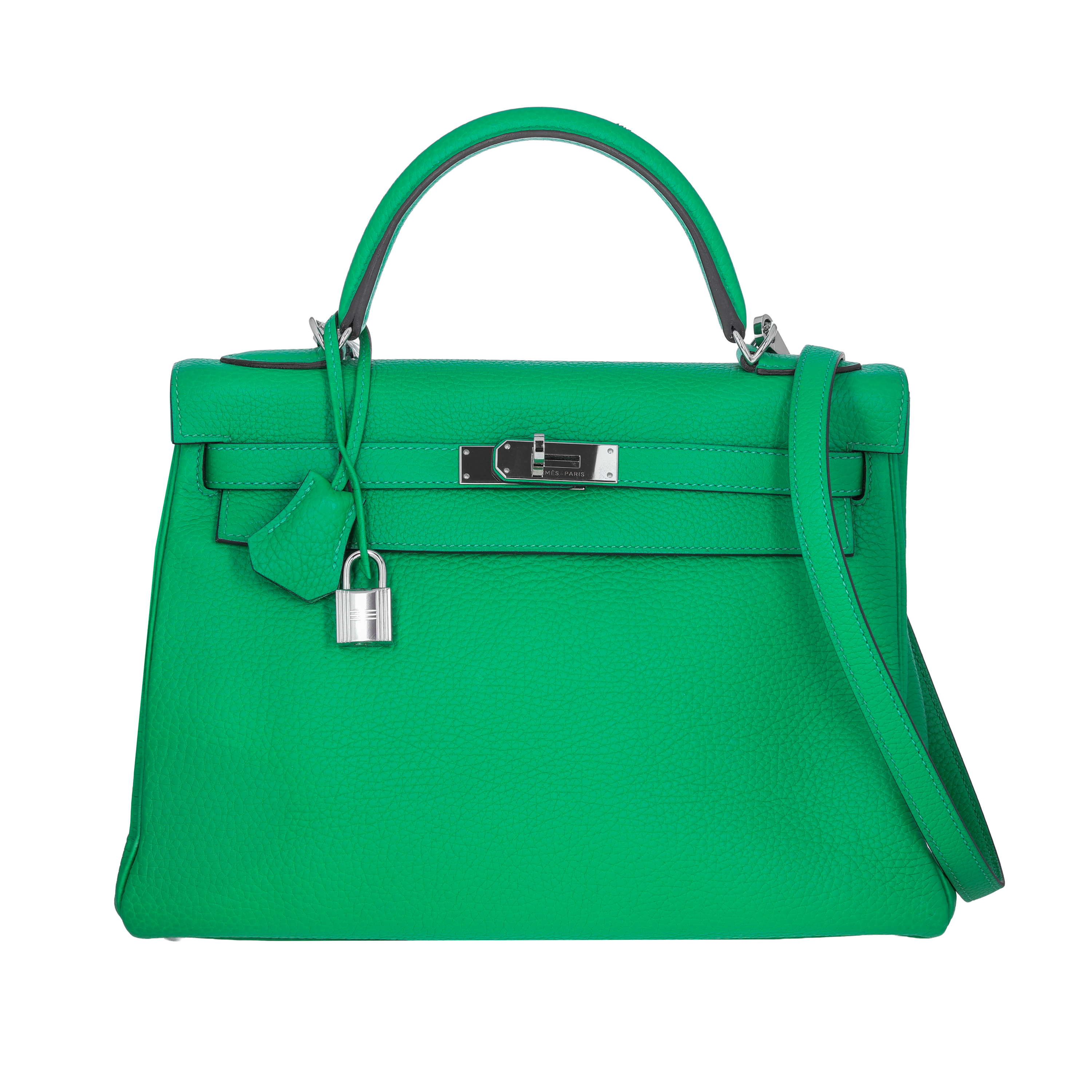 Hermès Clemence Kelly 32 Bamboo