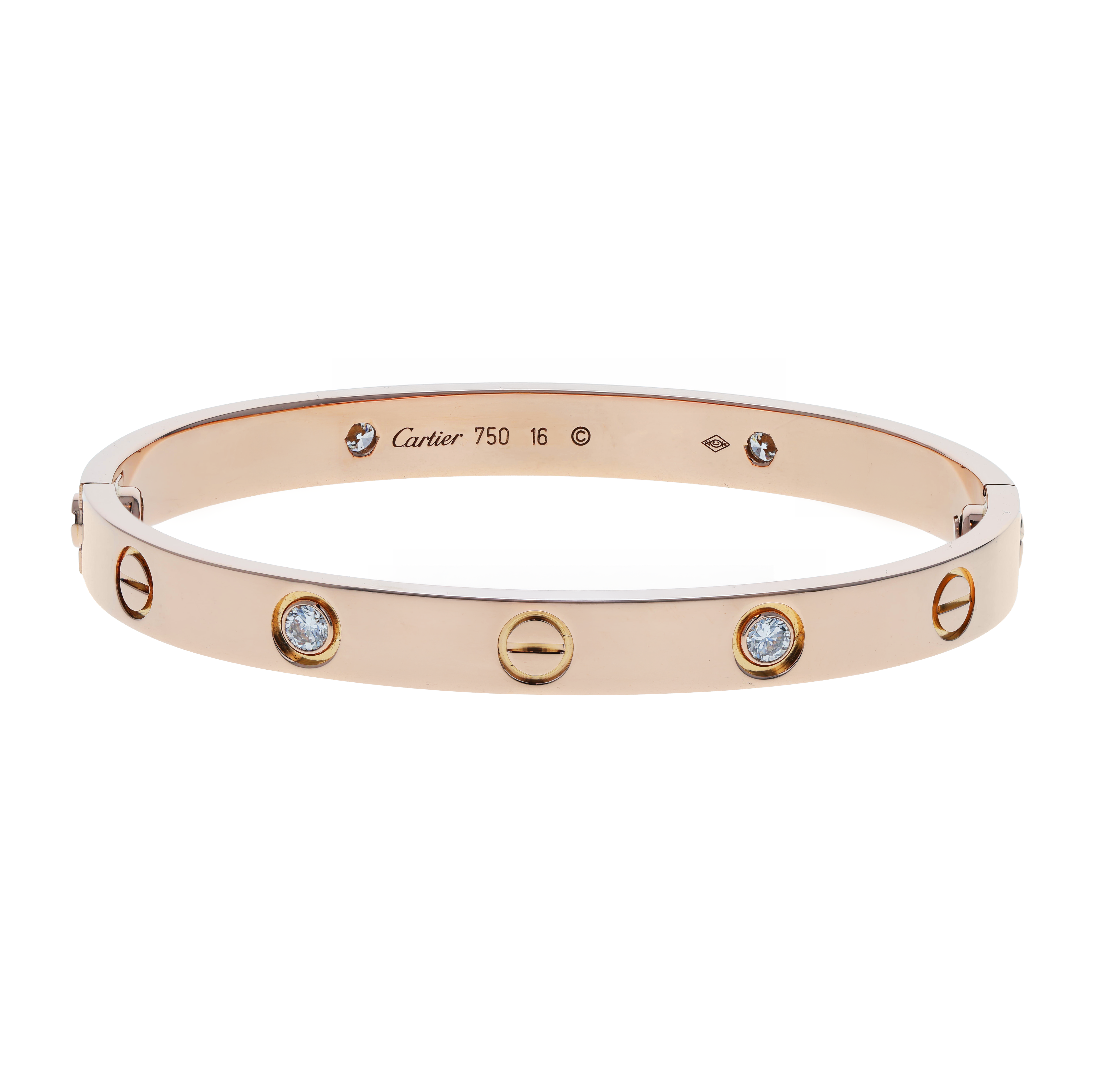 Image #1 Love Bangle Bracelet - Size 16
