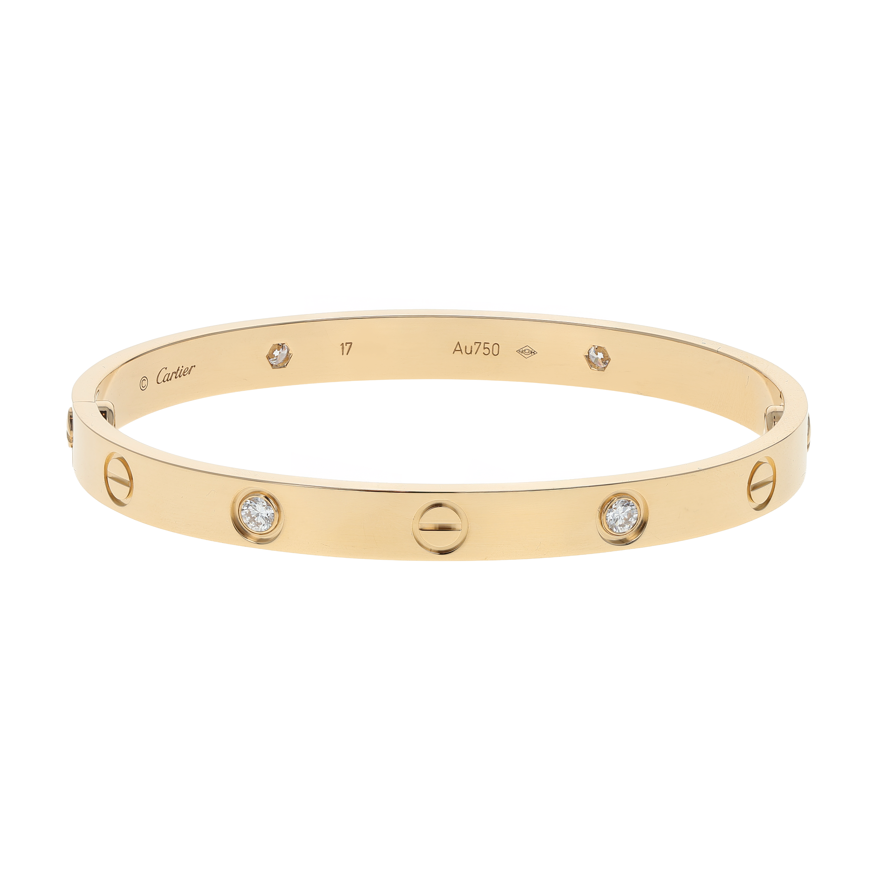 Image #1 Love Bangle Bracelet - Size 17