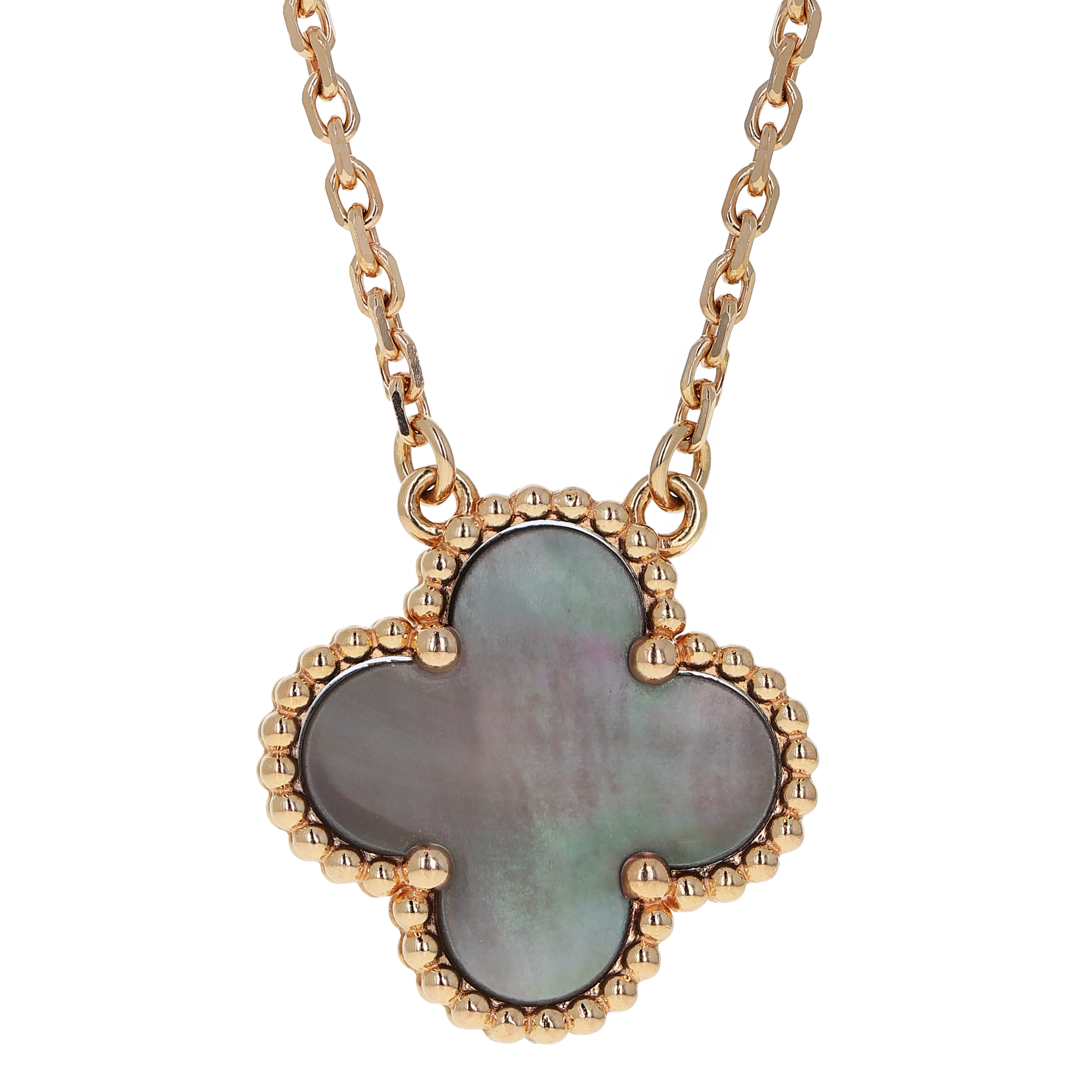 Image #1 Vintage Alhambra Pendant Necklace