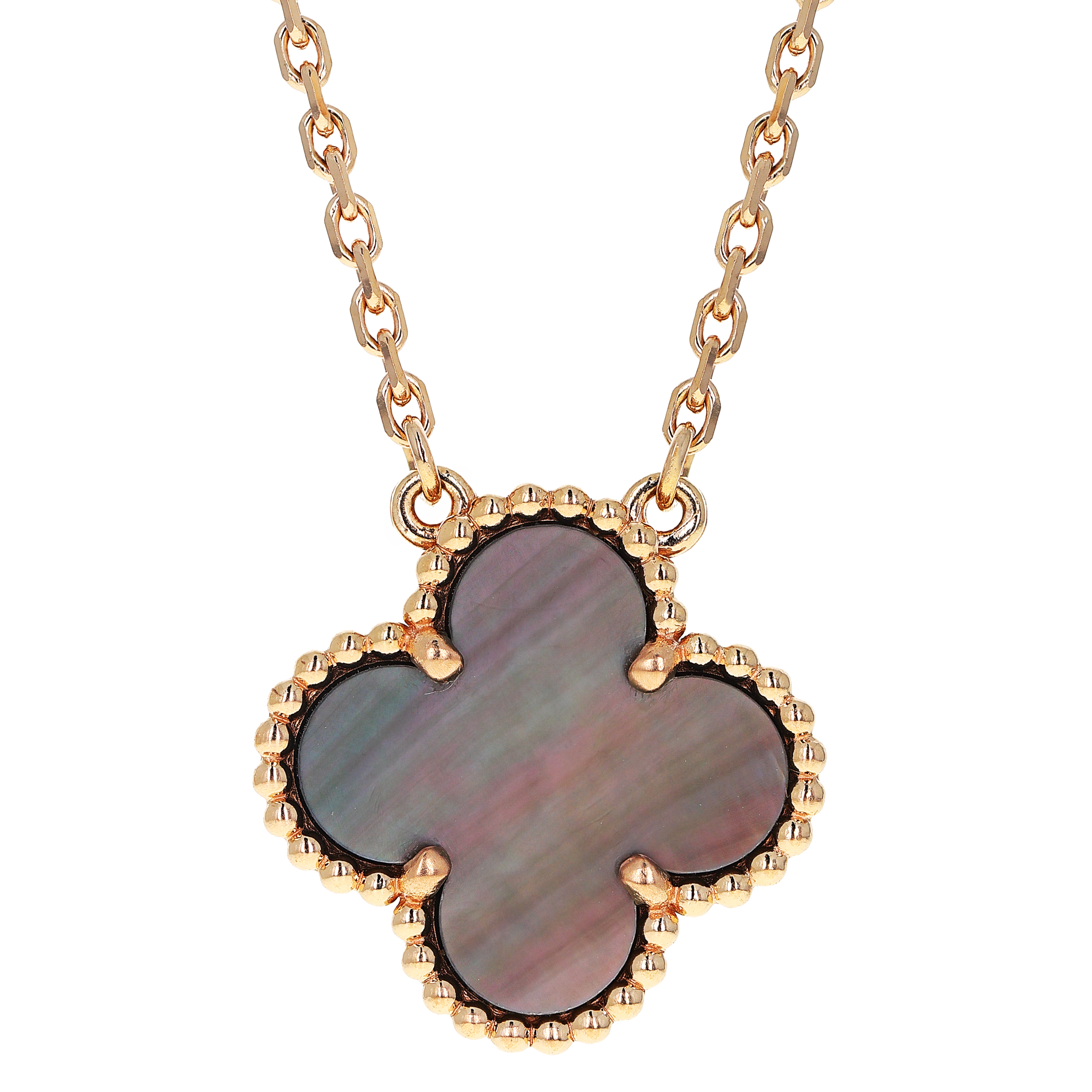 Image #1 Vintage Alhambra Pendant Necklace